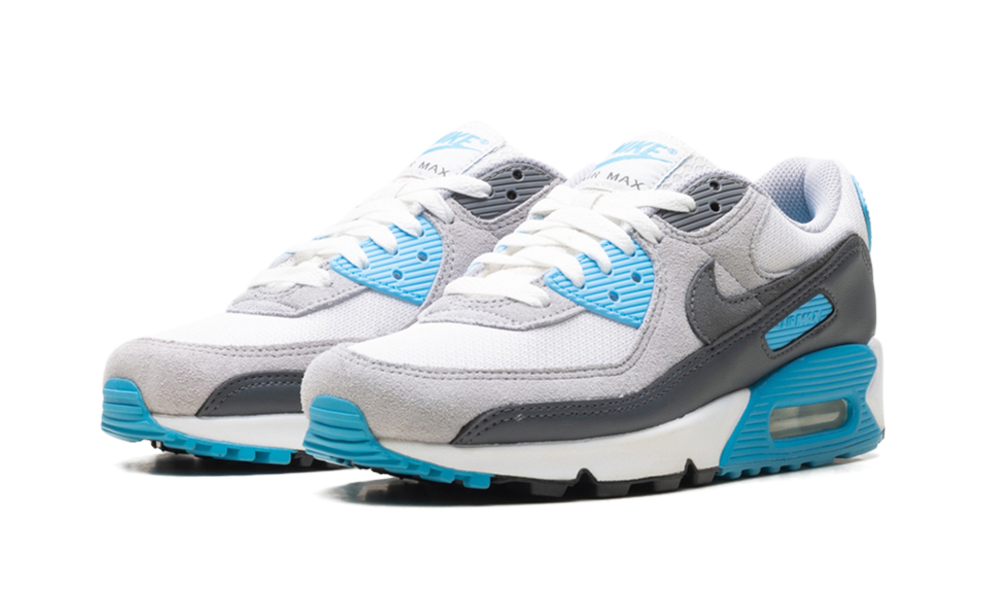 Air Max 90 "Platinum Tint Blue Lightning"