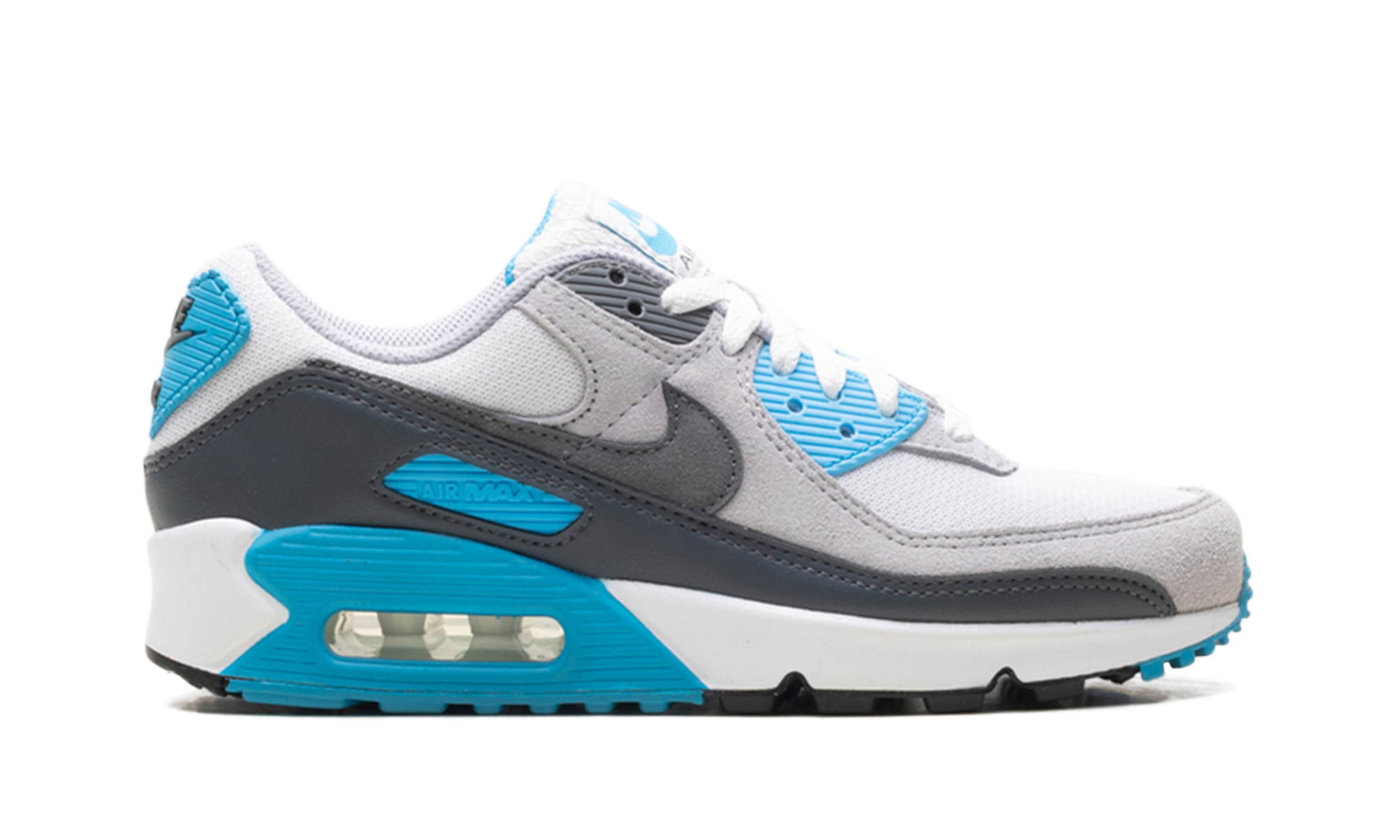 Air Max 90 "Platinum Tint Blue Lightning"