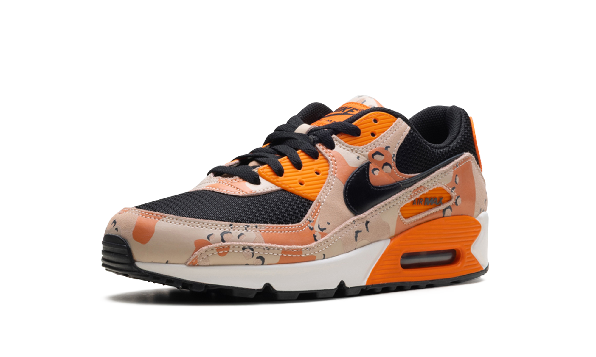 Air Max 90 Premium "Bio Beige / Safety Orange / Phantom / Black"