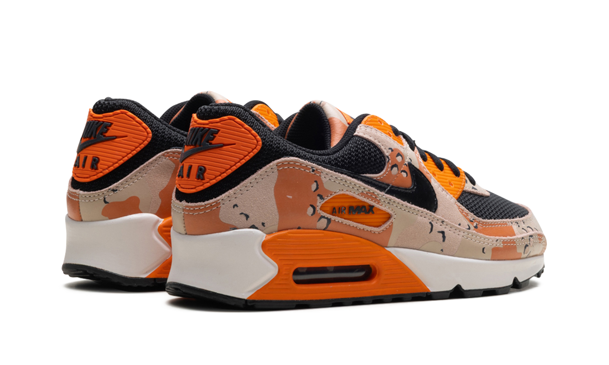 Air Max 90 Premium "Bio Beige / Safety Orange / Phantom / Black"