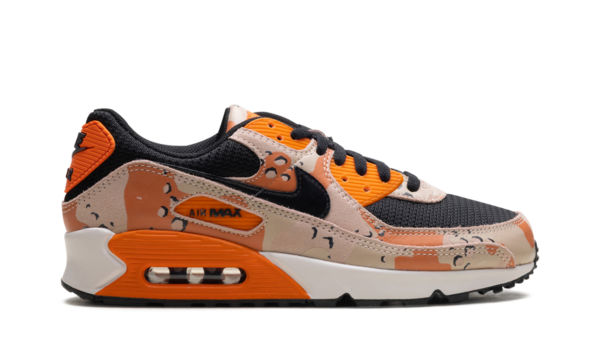 Air Max 90 Premium "Bio Beige / Safety Orange / Phantom / Black"