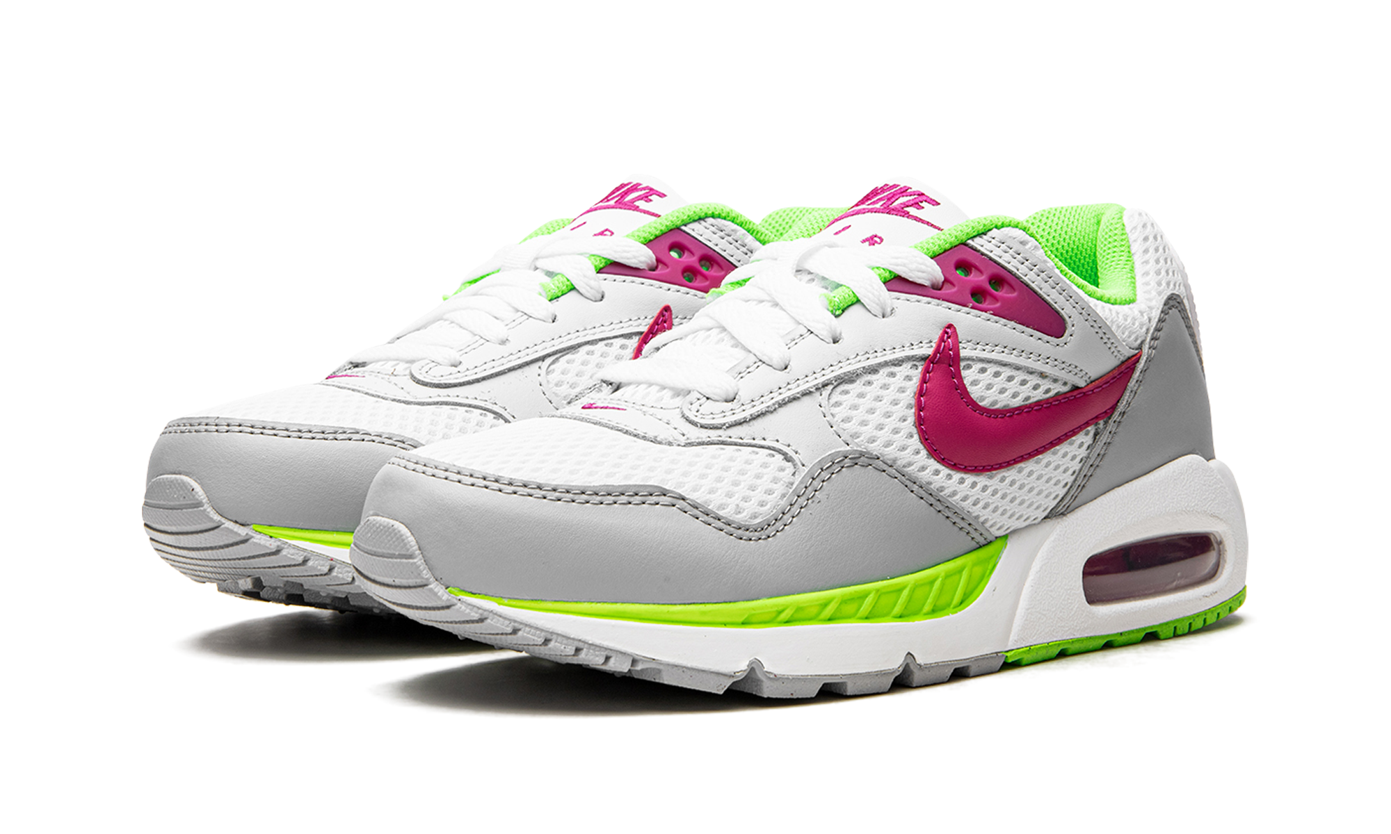 Air Max Correlate Mns Women "White Fireberry Lime Green"