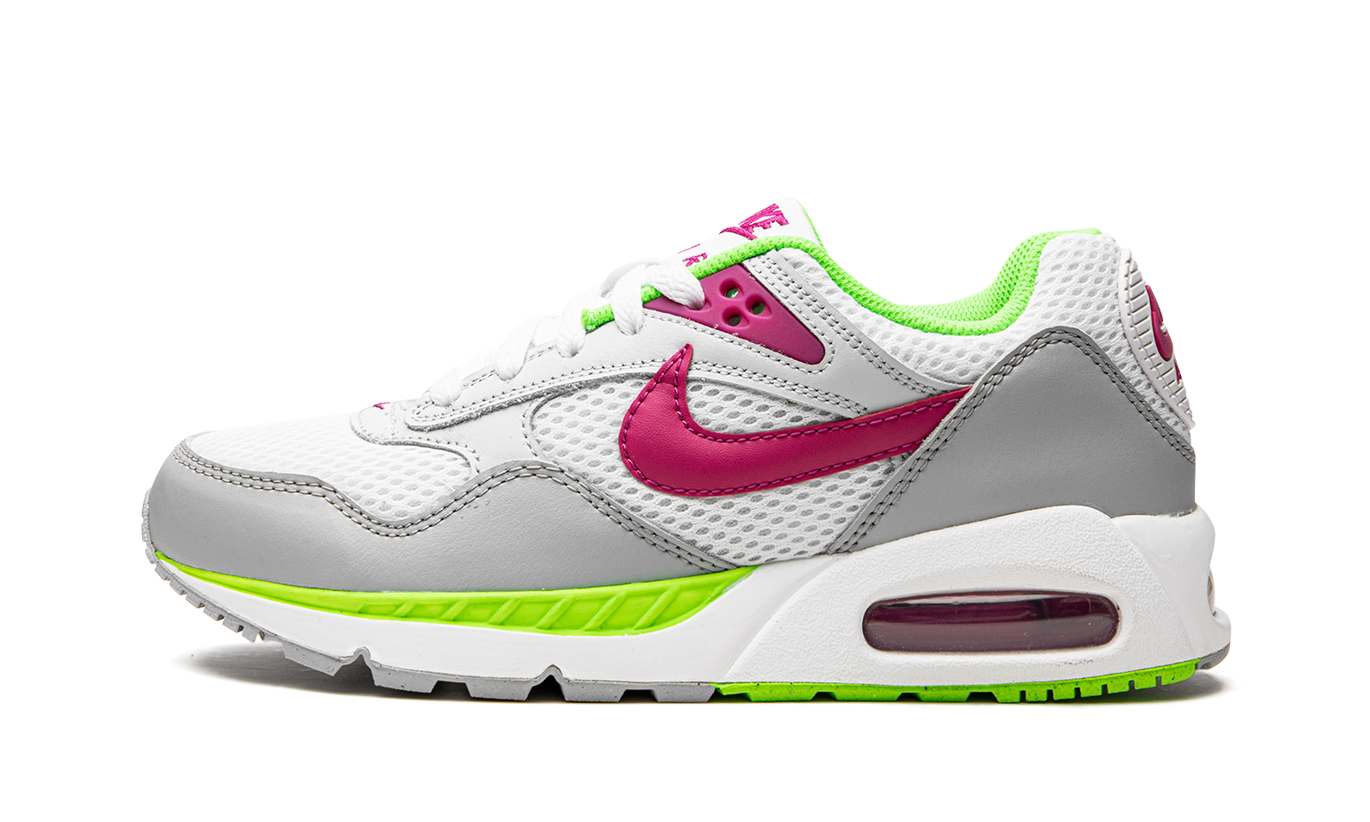 Air Max Correlate Mns Women "White Fireberry Lime Green"
