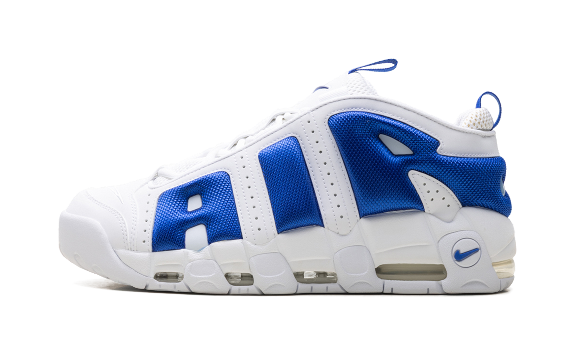 Air More Uptempo Low "White Hyper Royal"