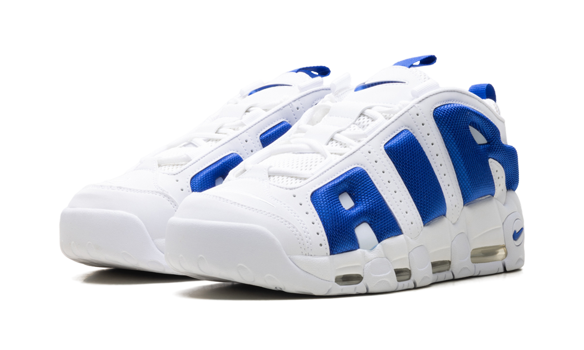 Air More Uptempo Low "White Hyper Royal"
