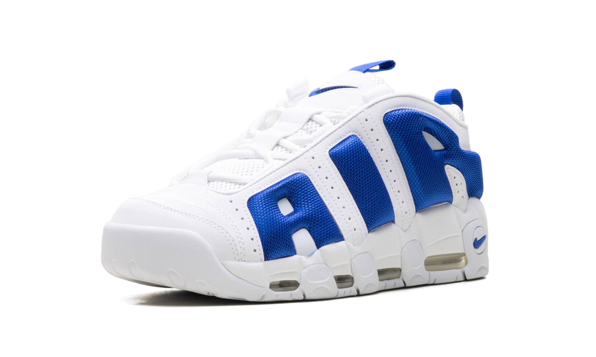 Air More Uptempo Low "White Hyper Royal"