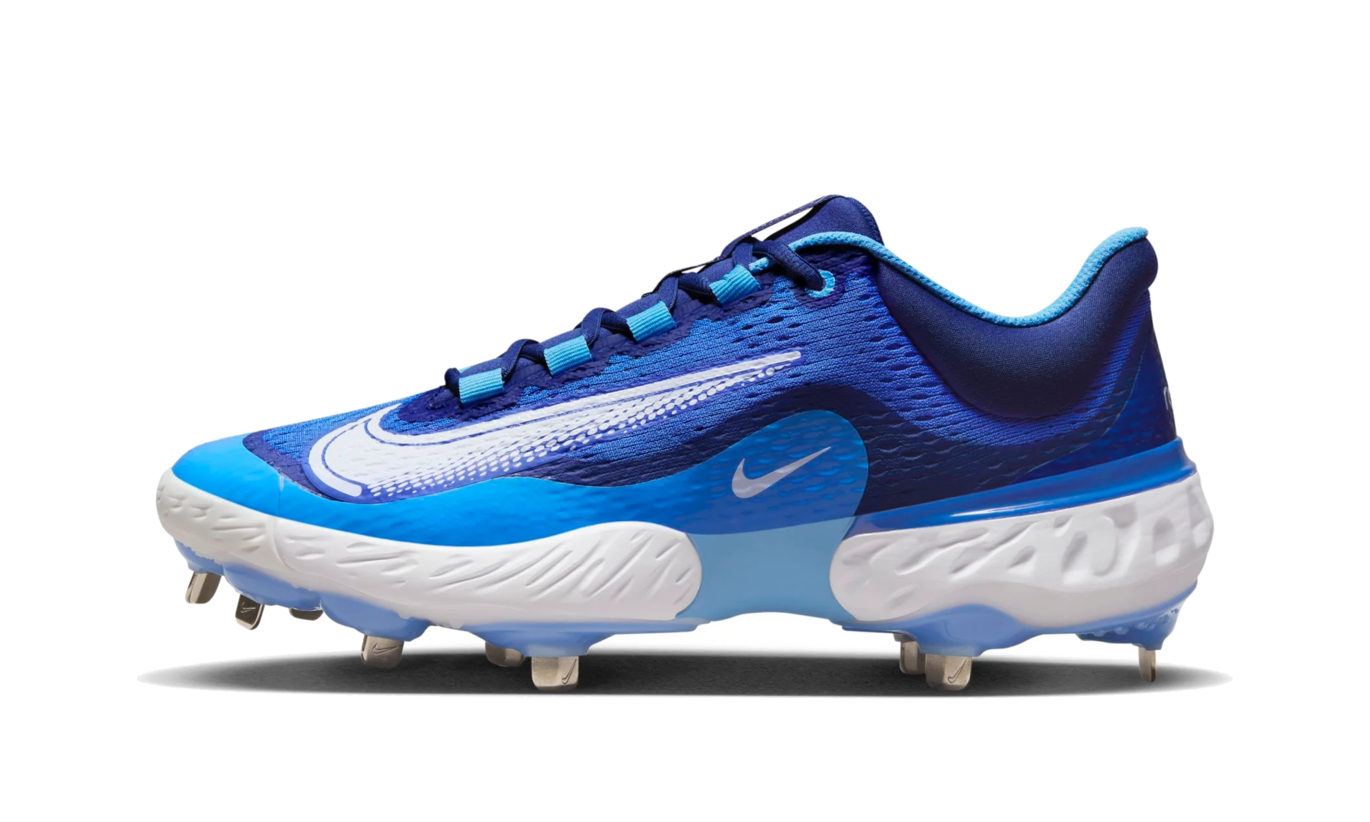 Alpha Huarache Elite 4 Low "Hyper Royal White"