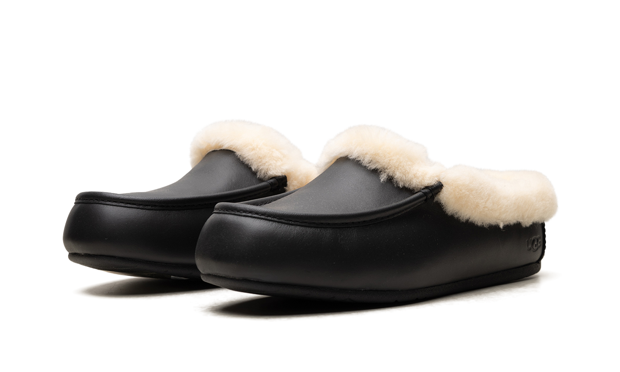 Ansley Mule Leather Women "Black"