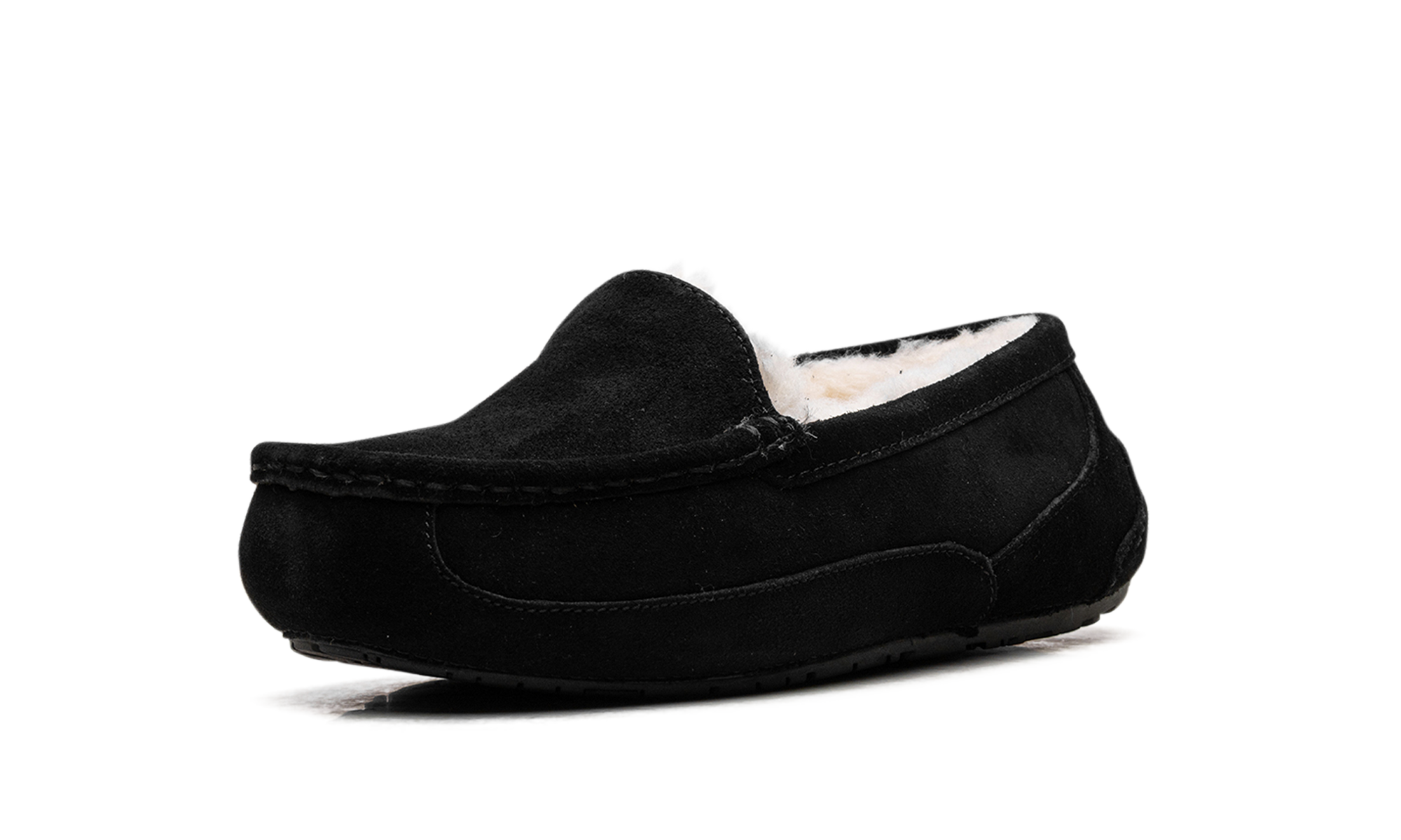 Ascot Slipper GS "Black Suede"