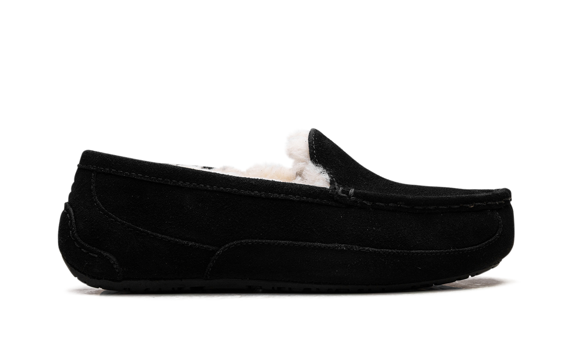 Ascot Slipper GS "Black Suede"