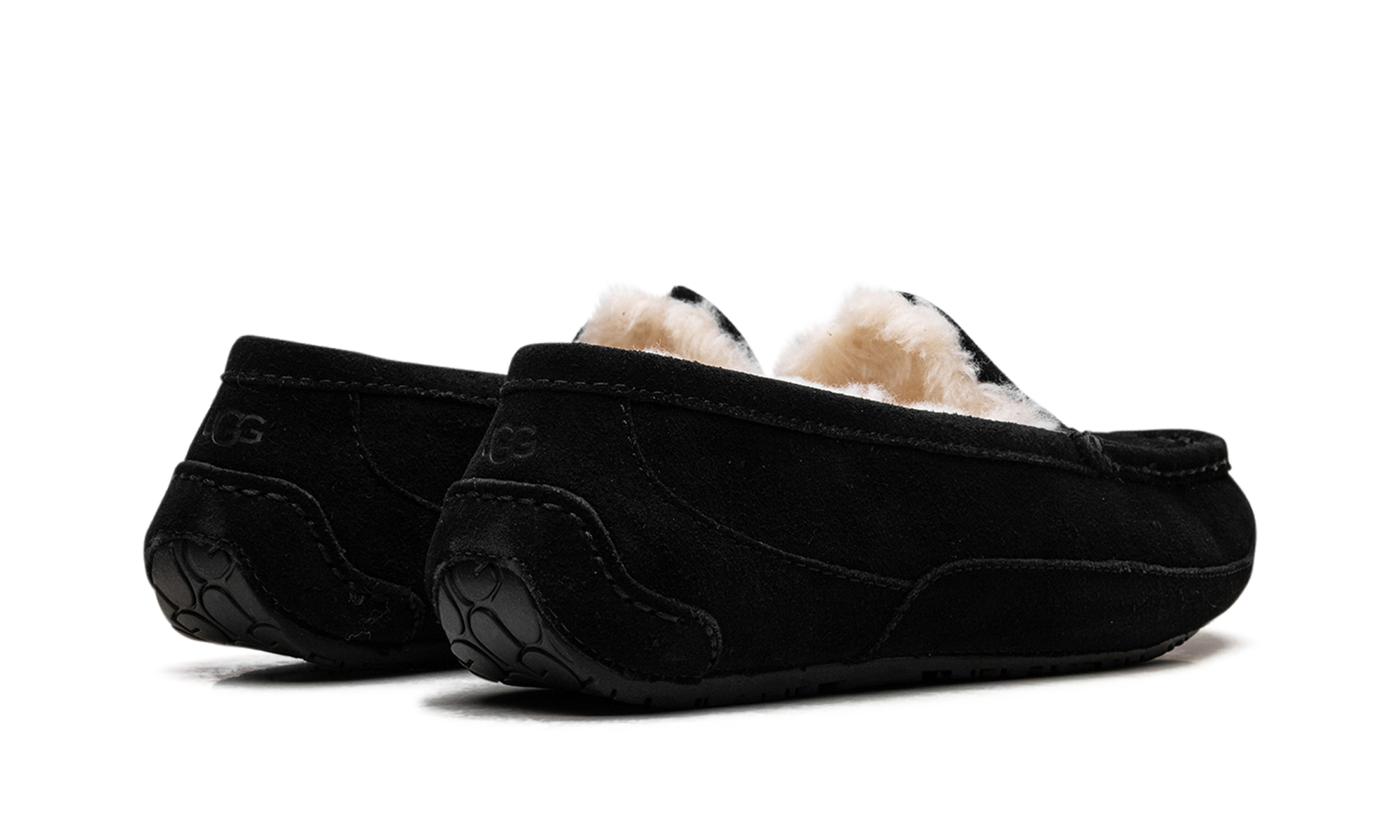 Ascot Slipper GS "Black Suede"