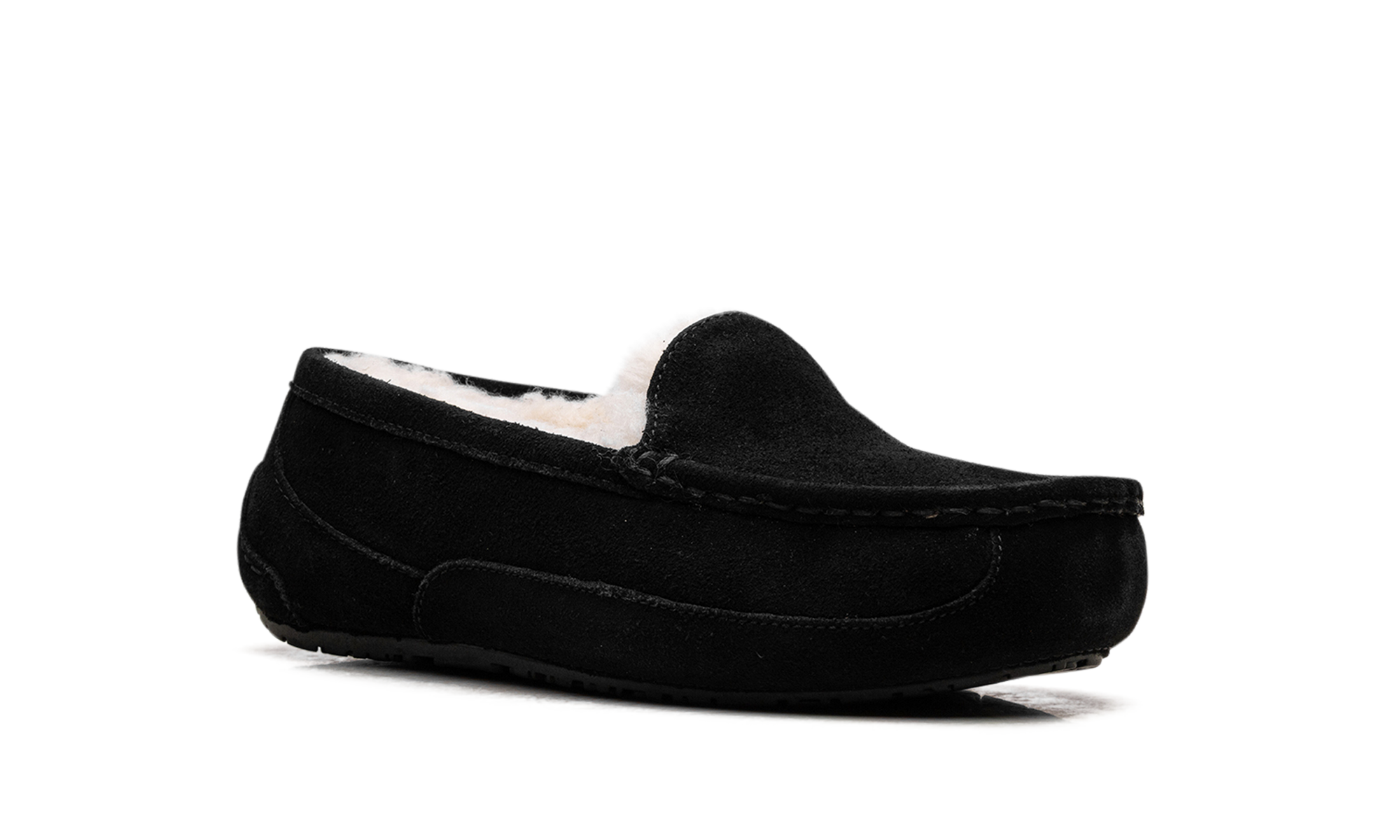 Ascot Slipper GS "Black Suede"