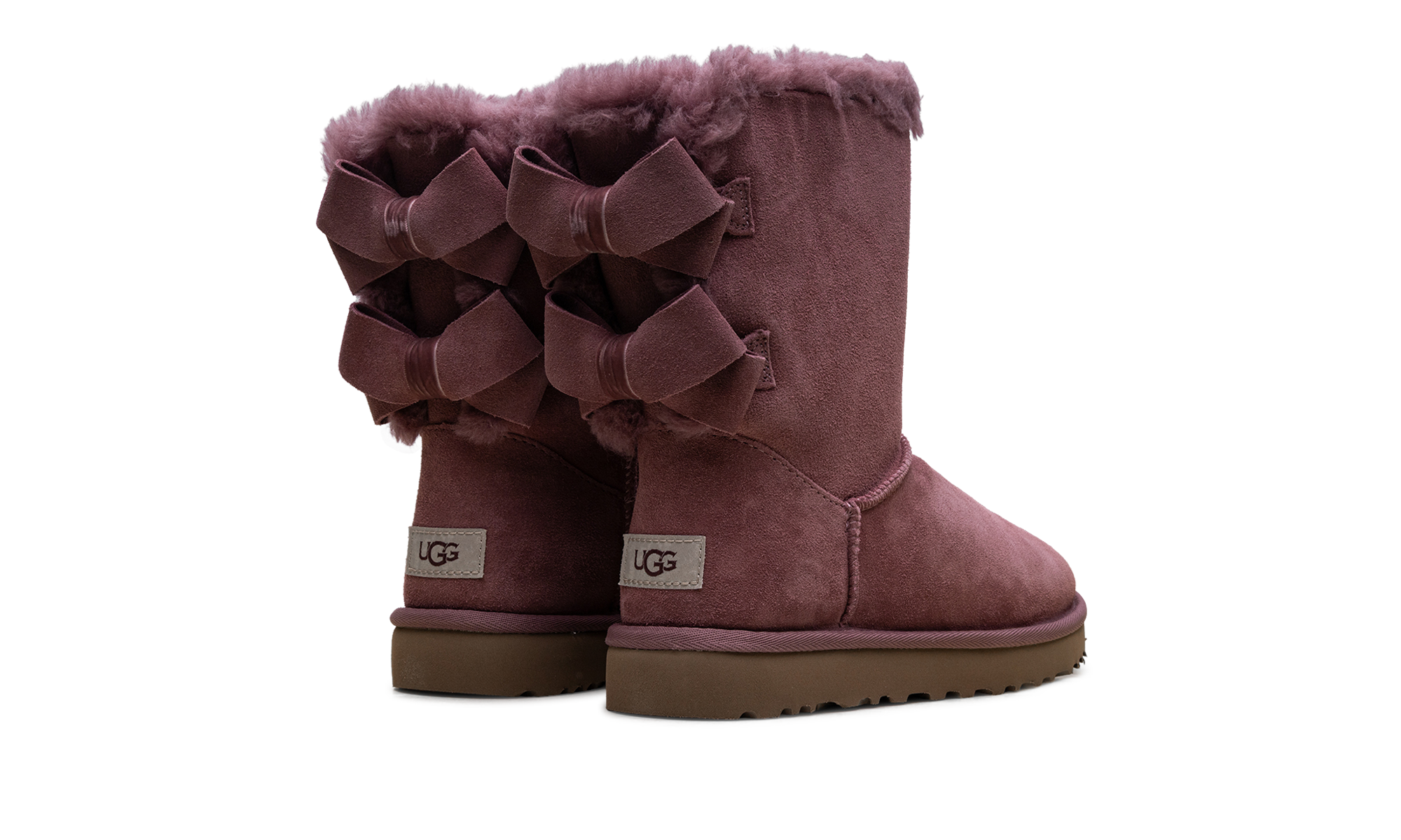 Bailey Suede Bow Women "Pink"
