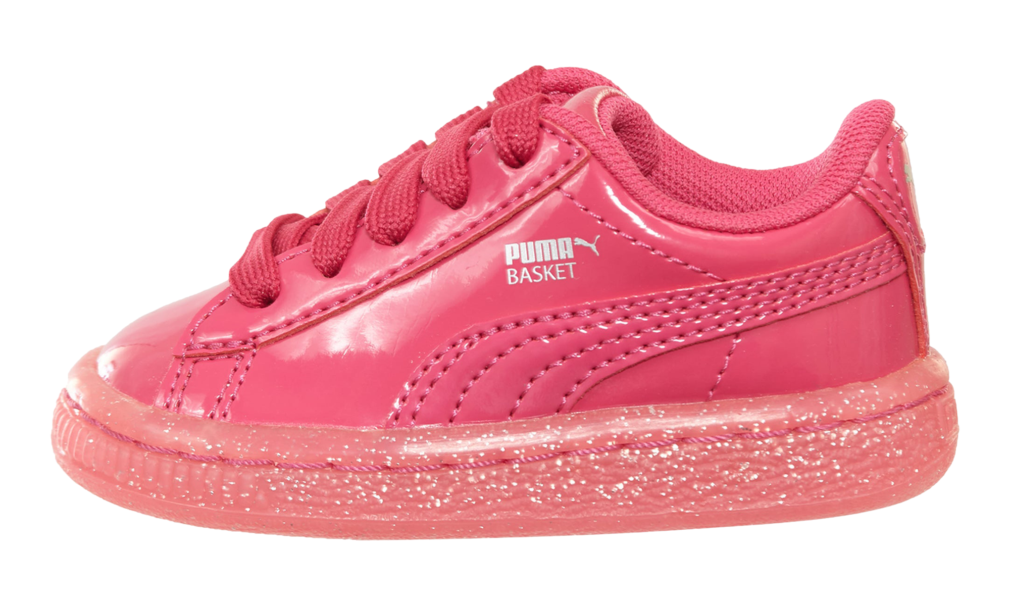 Basket Patent Iced Glitter Td "Beetroot Purple"