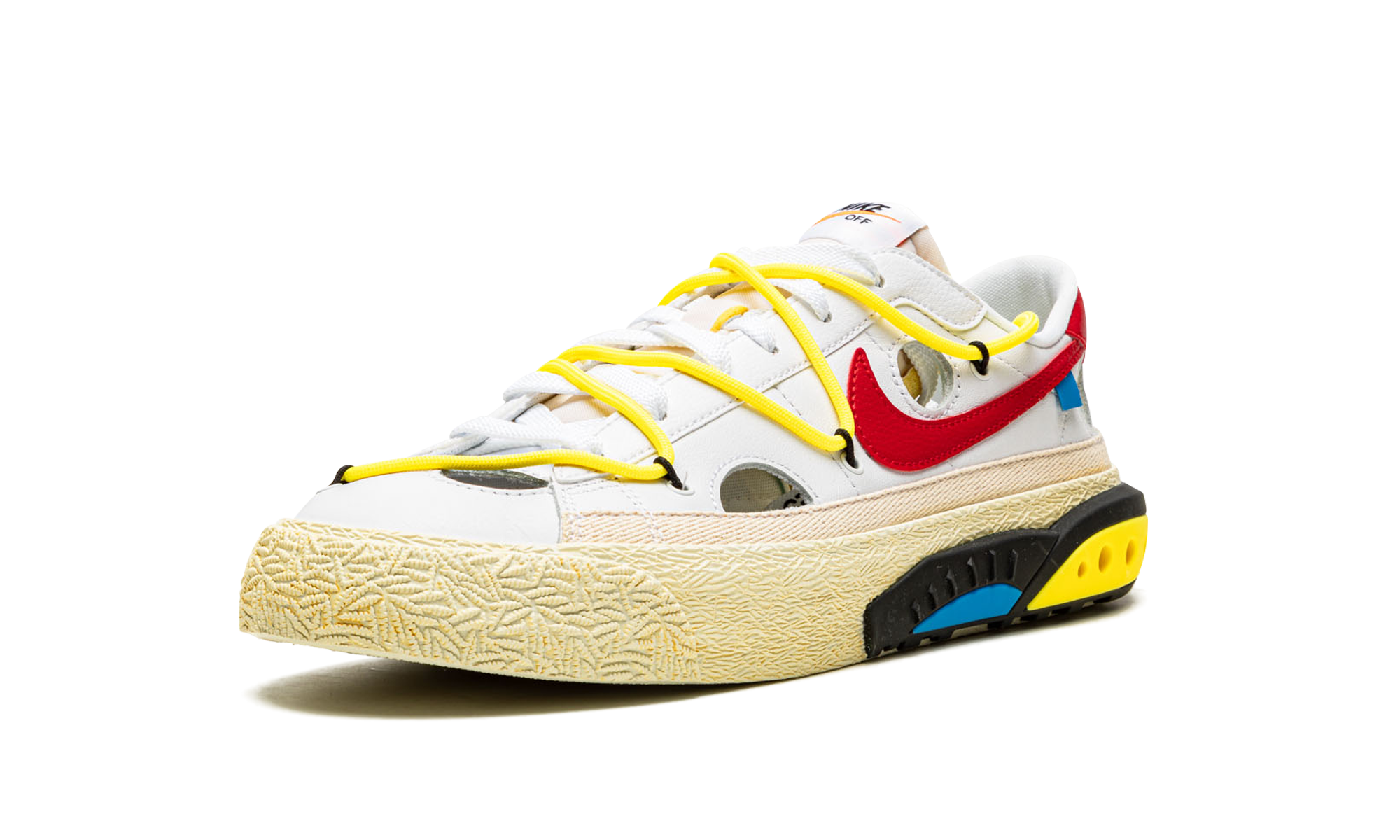 Blazer Low "Off-white - University Red"