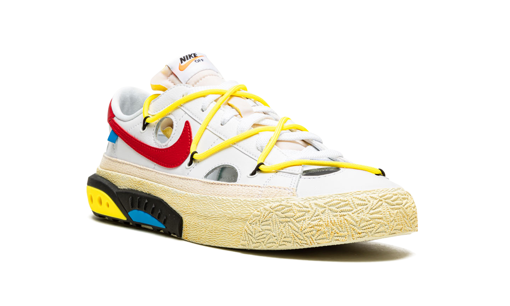 Blazer Low "Off-white - University Red"