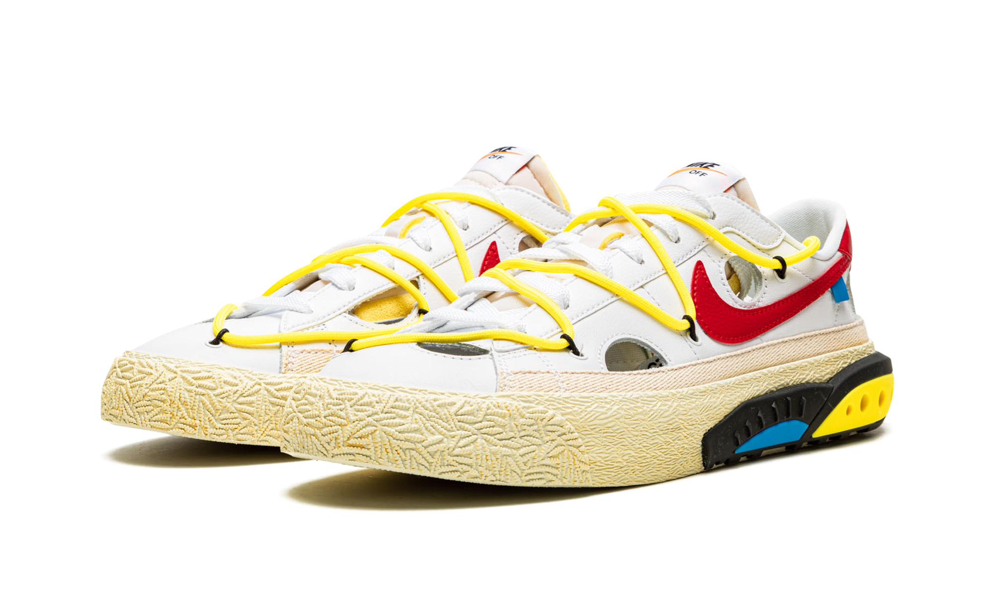 Blazer Low "Off-white - University Red"