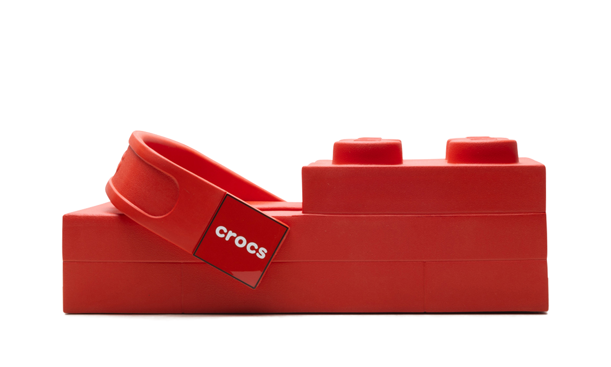Brick Clog "Lego - Red"