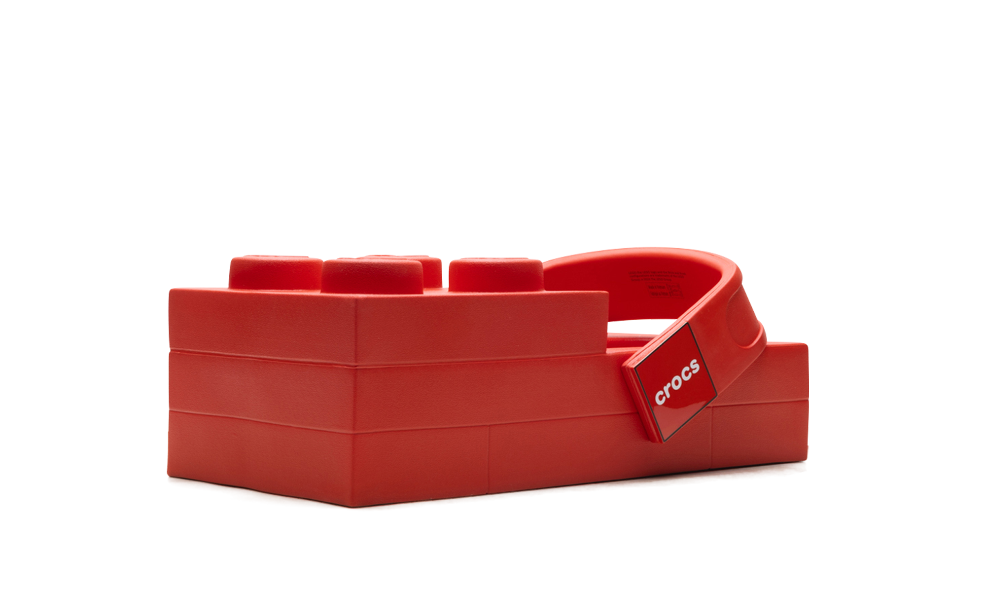 Brick Clog "Lego - Red"