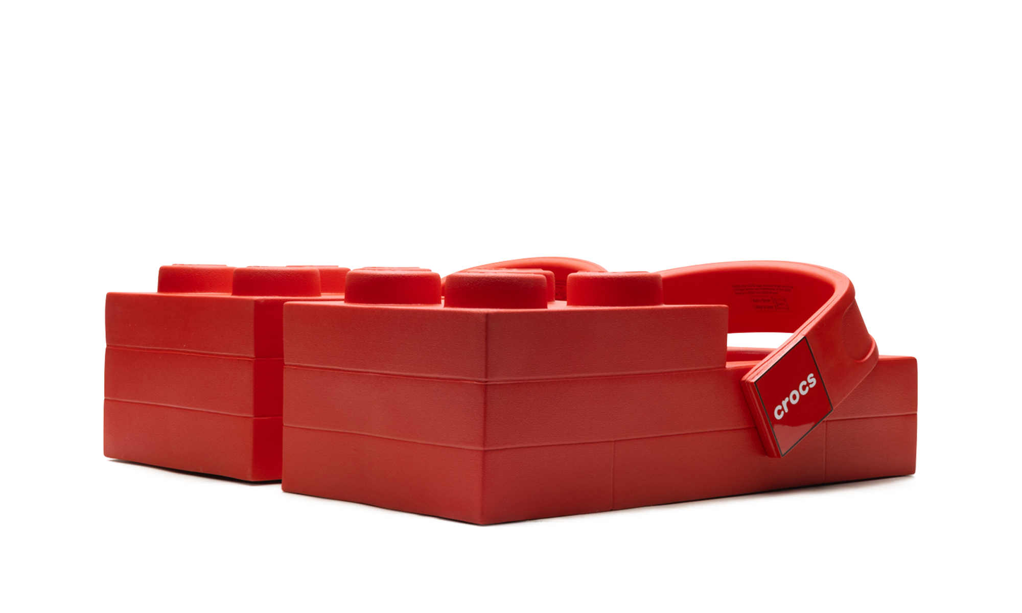 Brick Clog "Lego - Red"