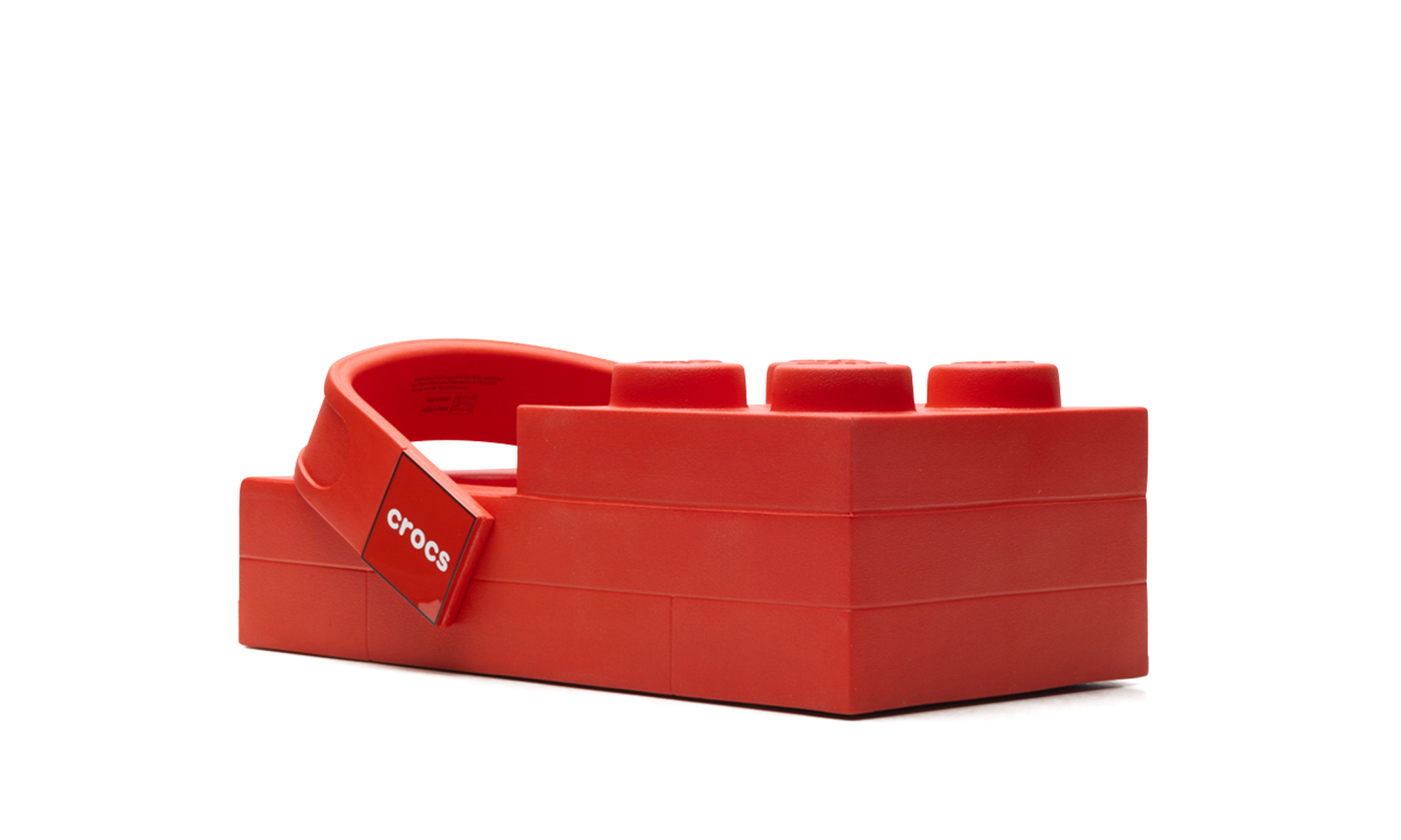 Brick Clog "Lego - Red"