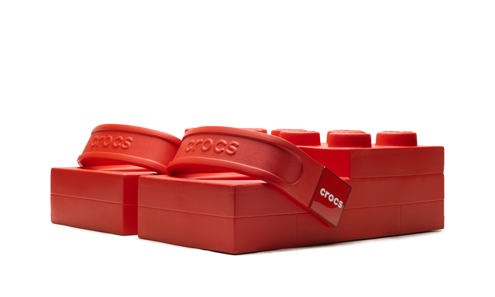 Brick Clog "Lego - Red"