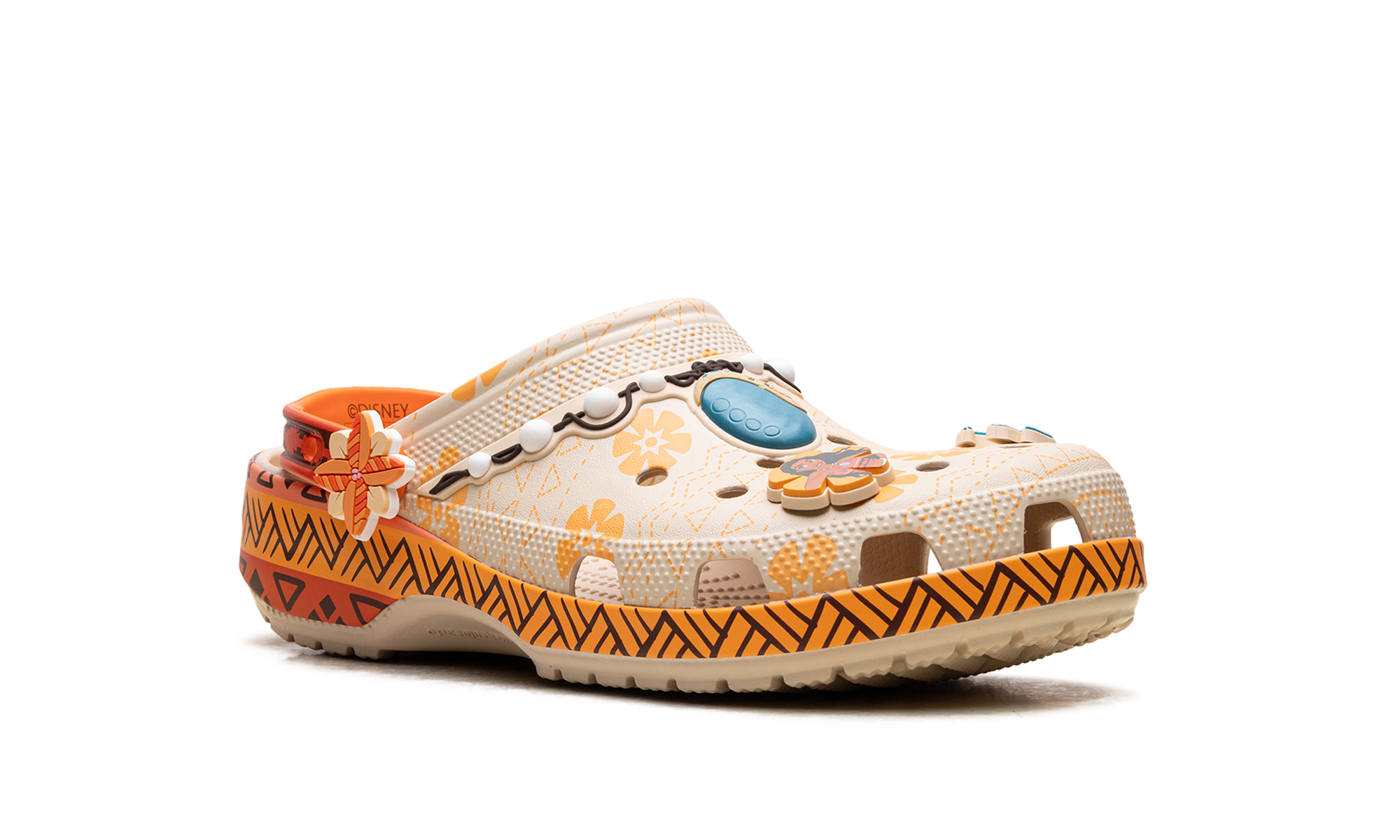 Classic Clog "Disney Moana - Tan / Red"