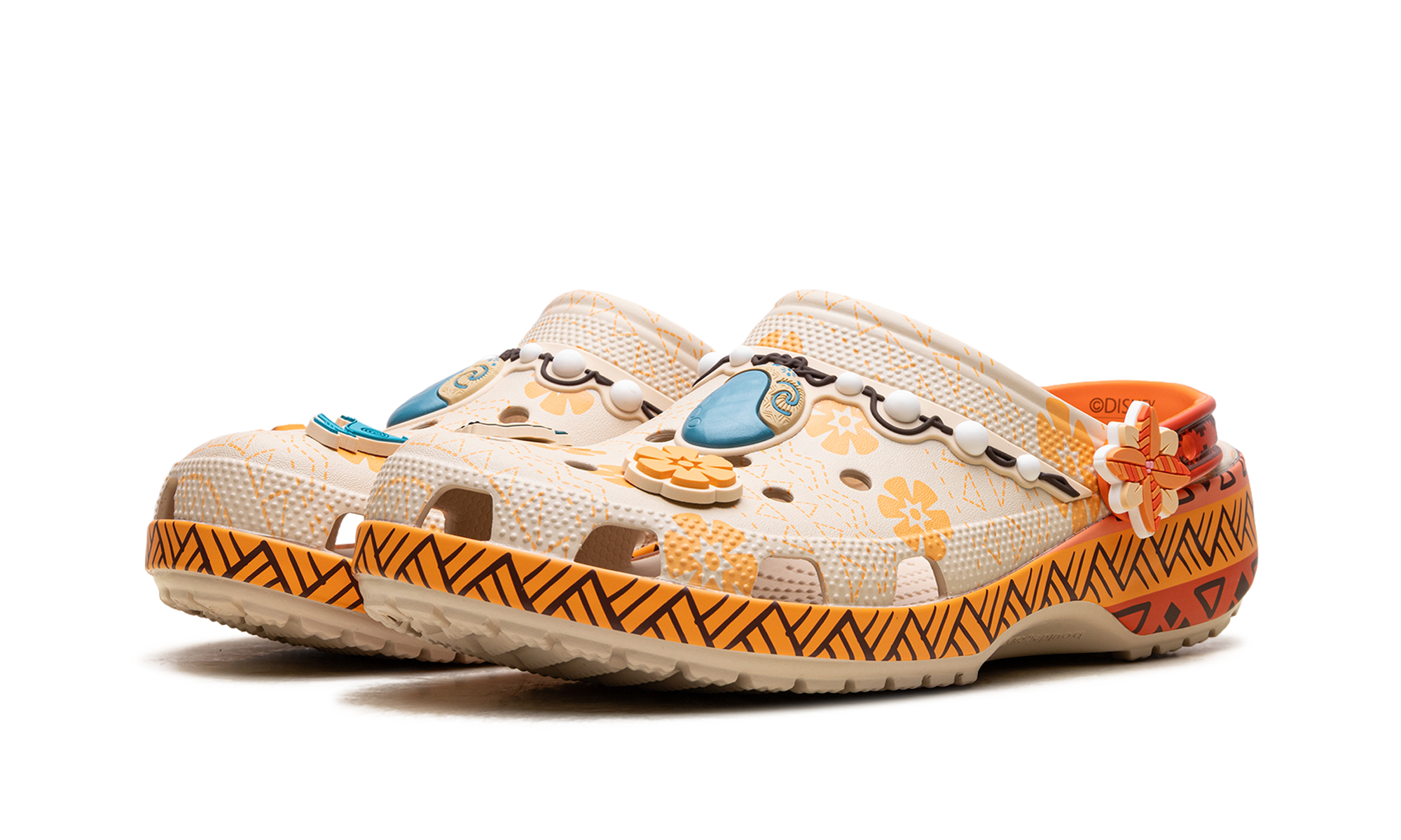 Classic Clog "Disney Moana - Tan / Red"