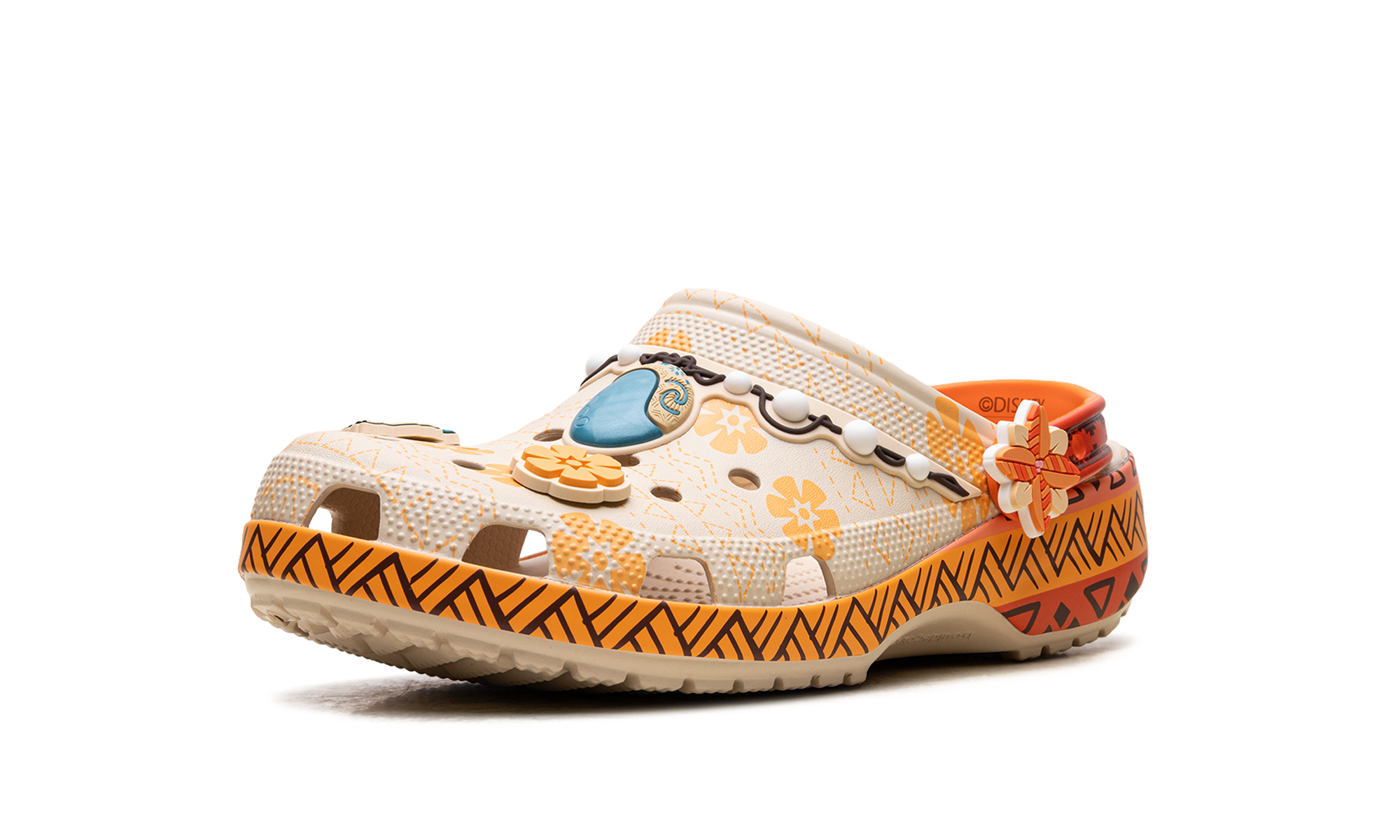 Classic Clog "Disney Moana - Tan / Red"