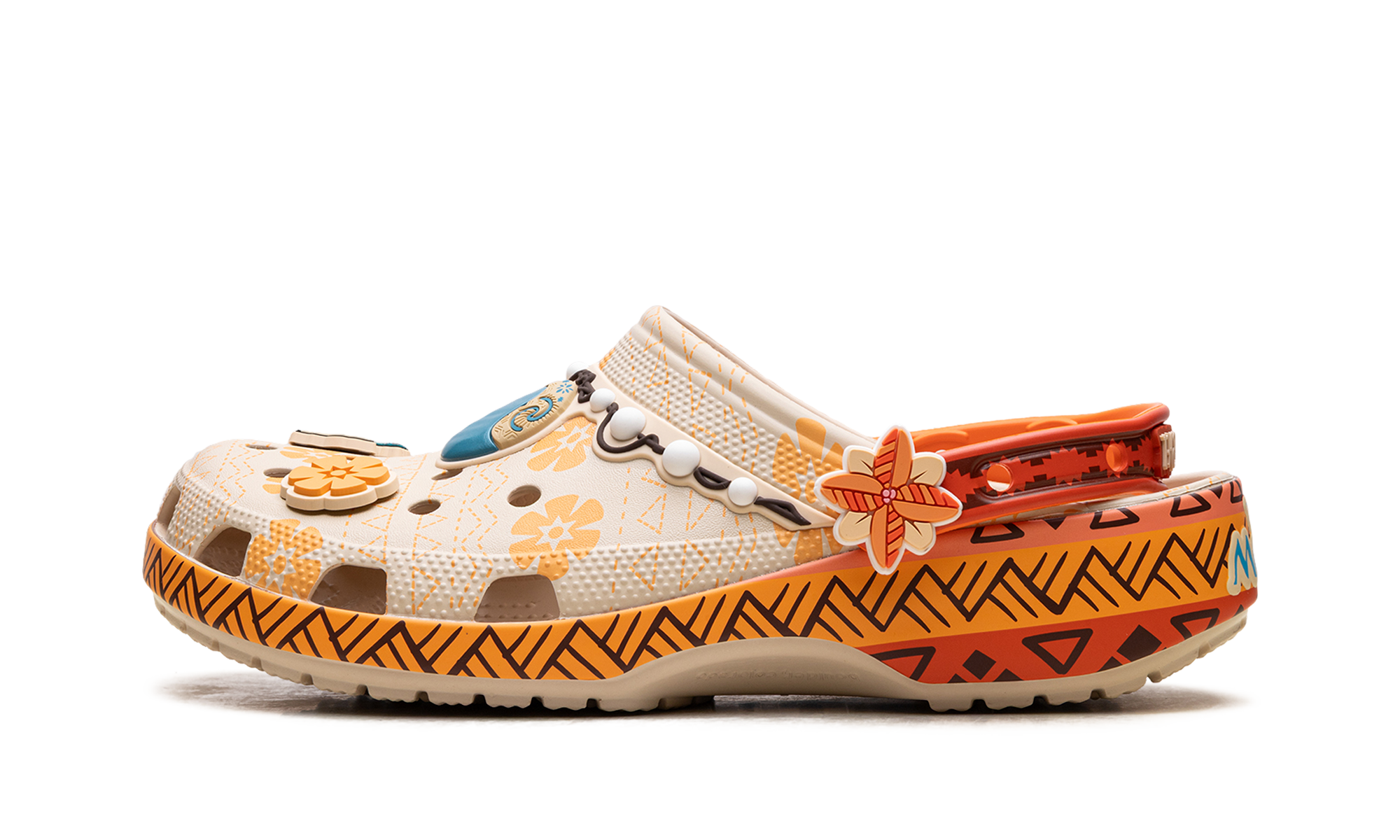 Classic Clog "Disney Moana - Tan / Red"