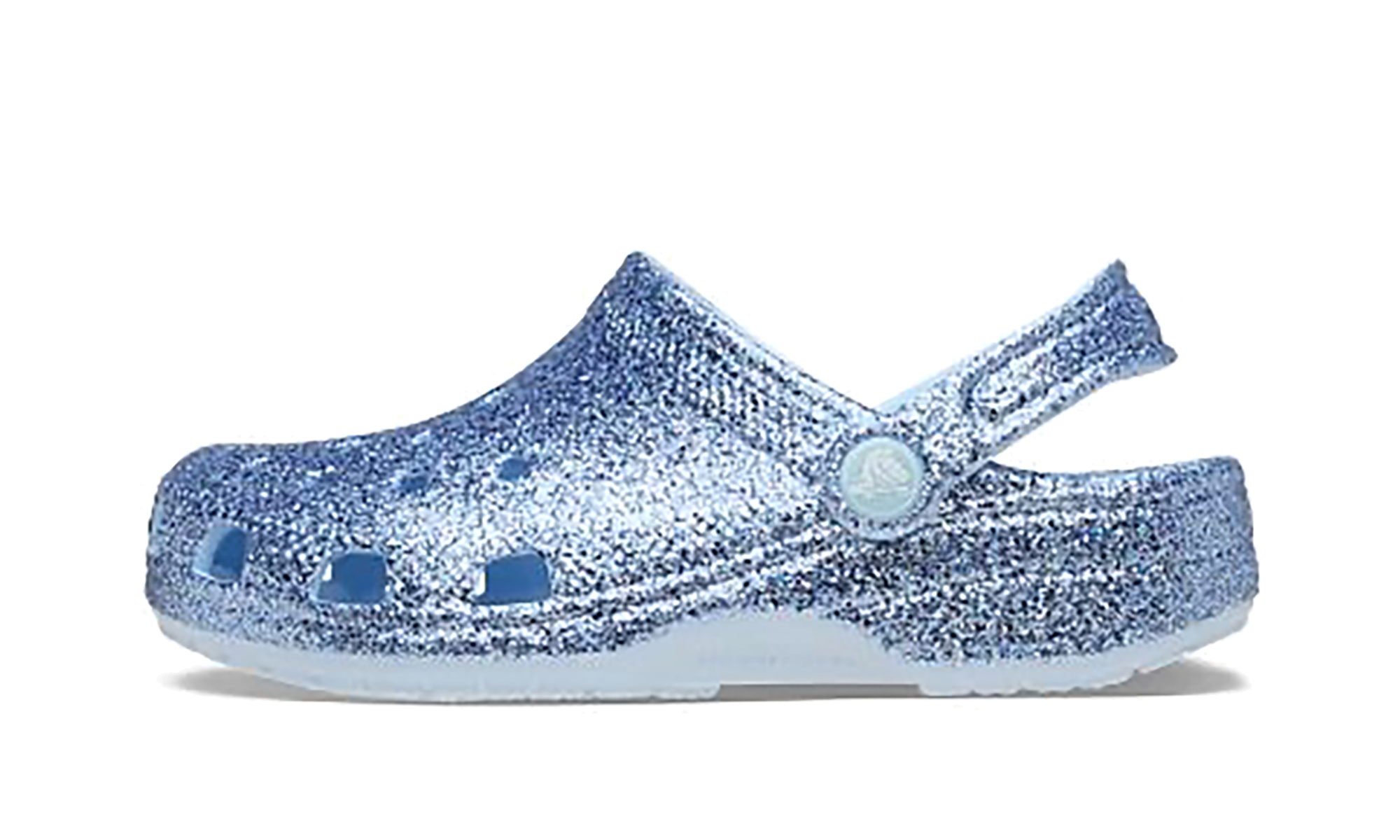 Classic Clog Ps "Blue Frost Glitter"