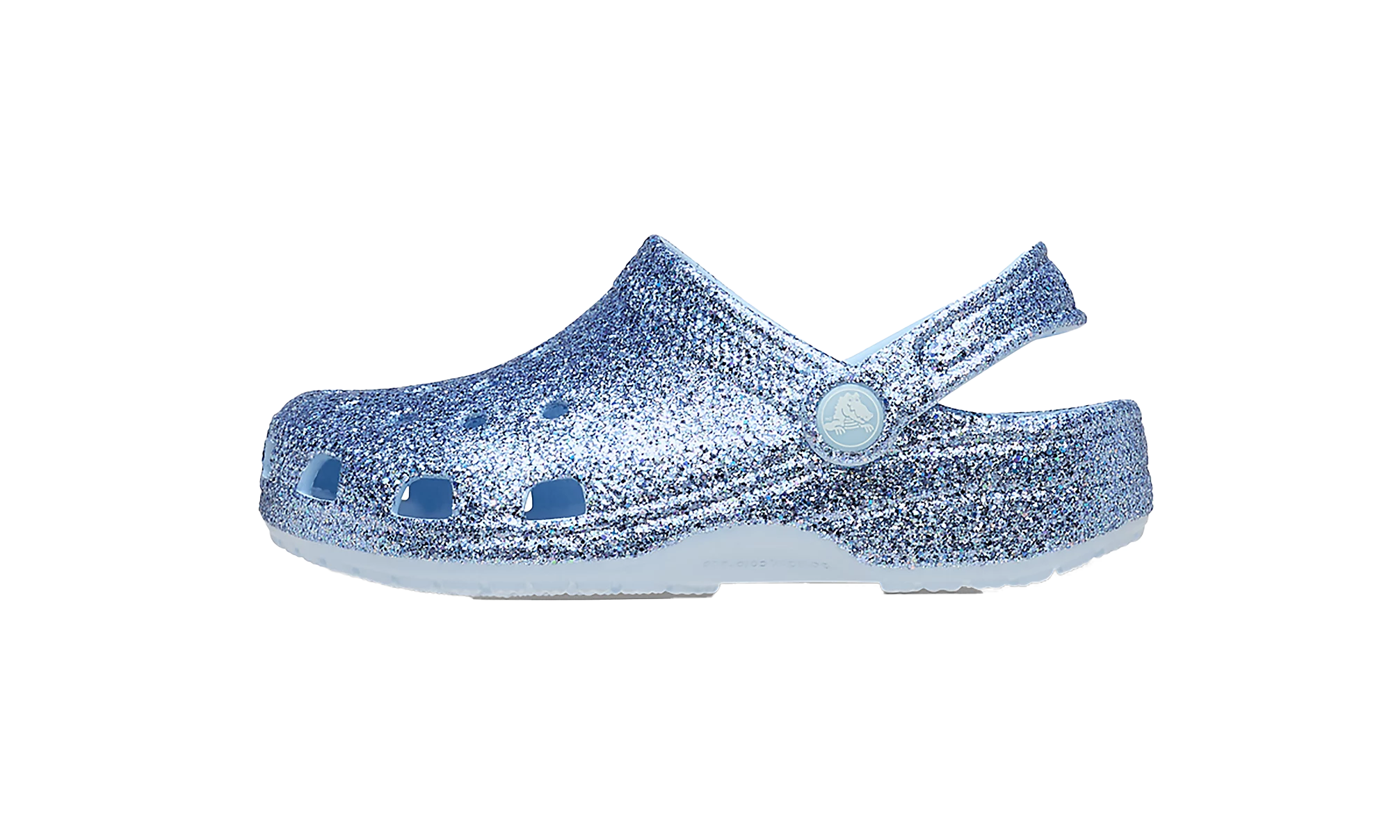 Classic Clog Td "Glitter Blue Frost"
