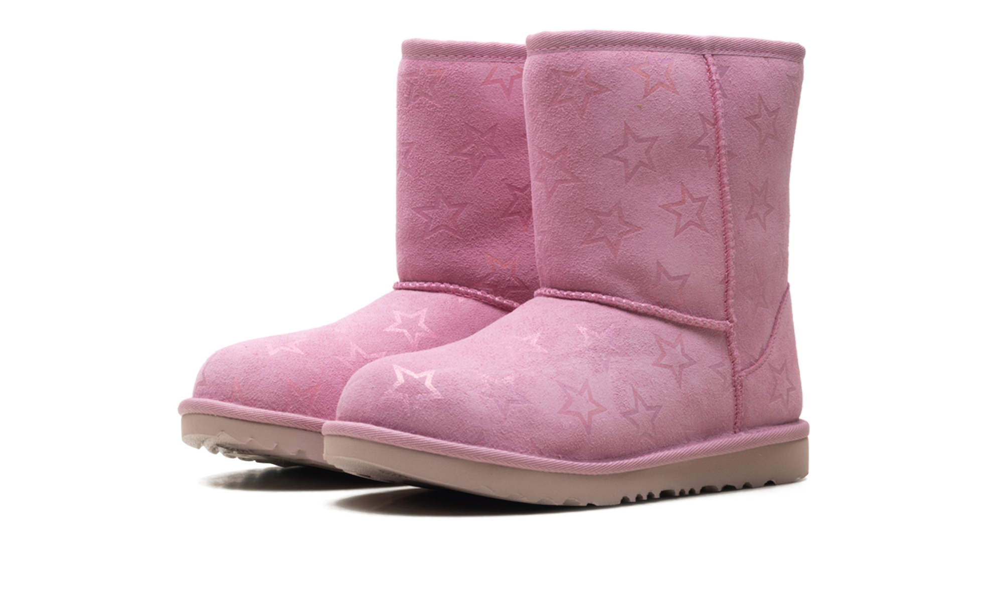 Classic Ii Iridescent Stars Boot GS "Dusty Orchid Pink Iridescent"