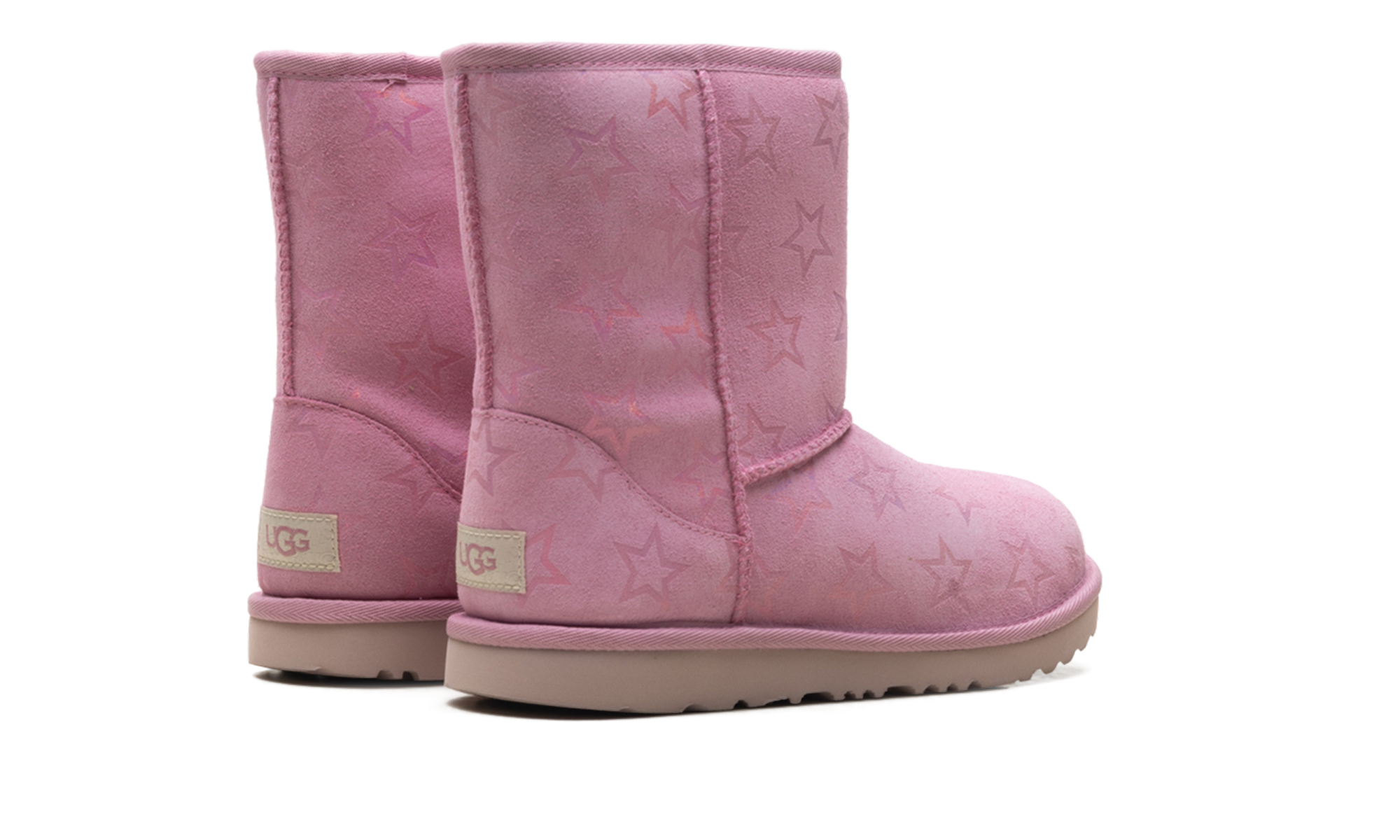 Classic Ii Iridescent Stars Boot GS "Dusty Orchid Pink Iridescent"