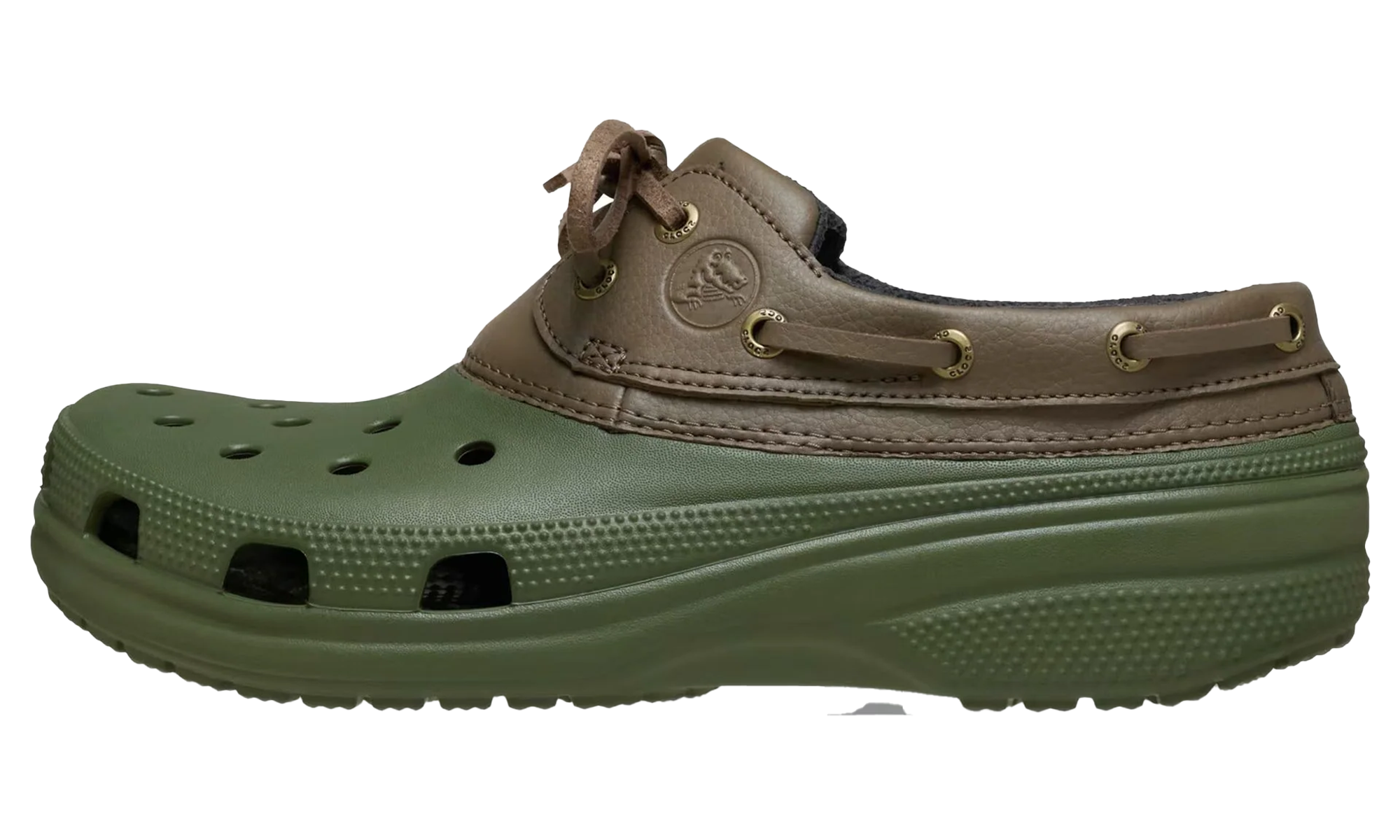 Classic Islander Boat "Army Green Walnut"