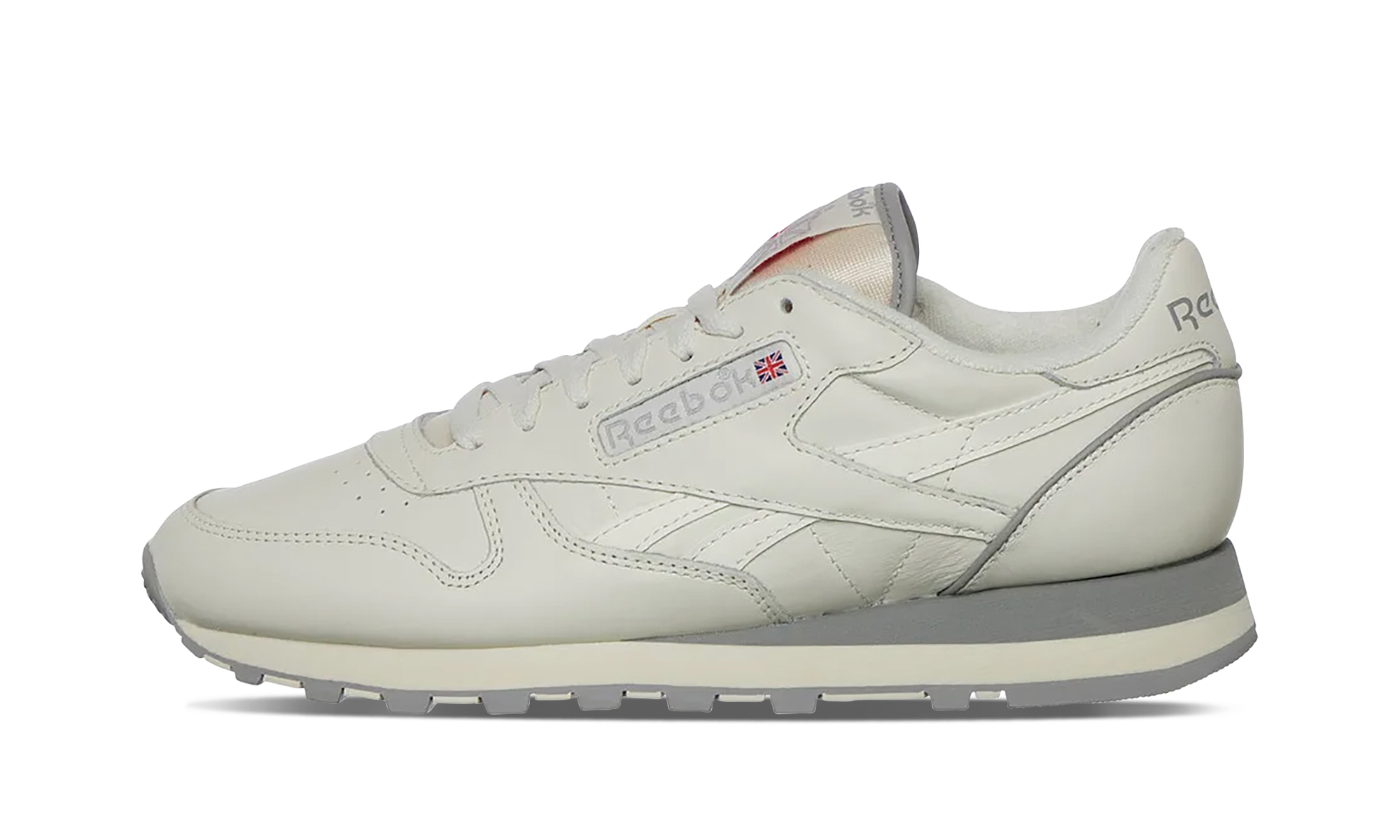 Classic Leather 1983 Vintage "Vintage Chalk Grey Vector Red"