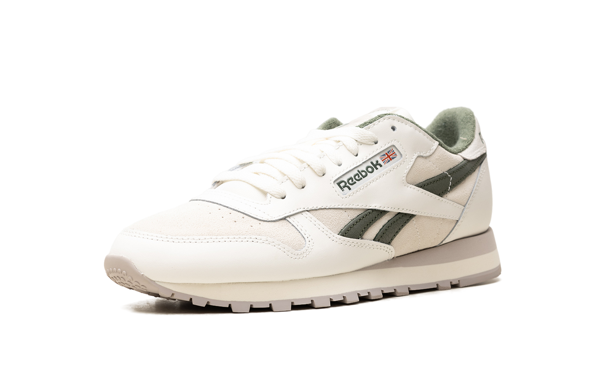 Classic Leather "Chalk/chalk/green"