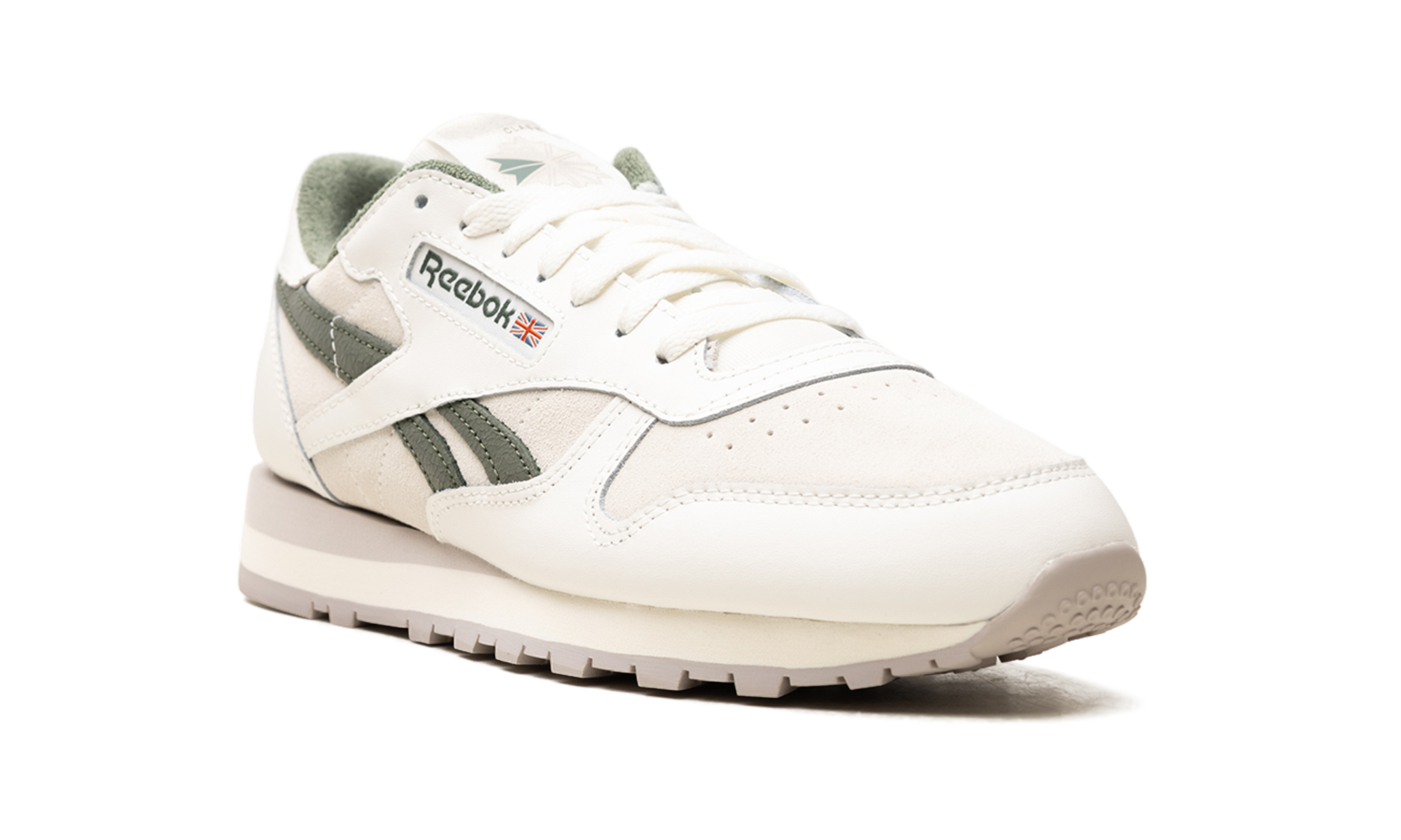 Classic Leather "Chalk/chalk/green"