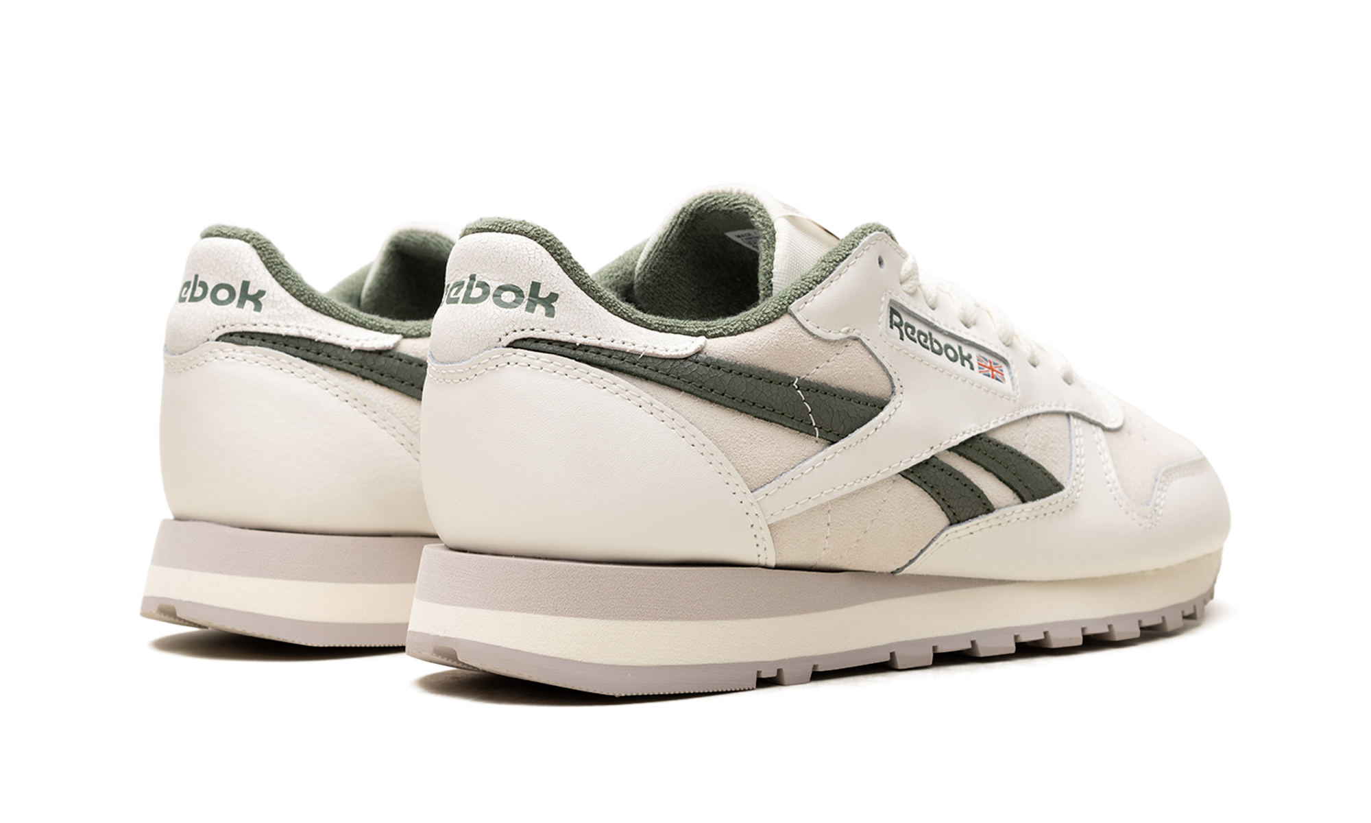 Classic Leather "Chalk/chalk/green"