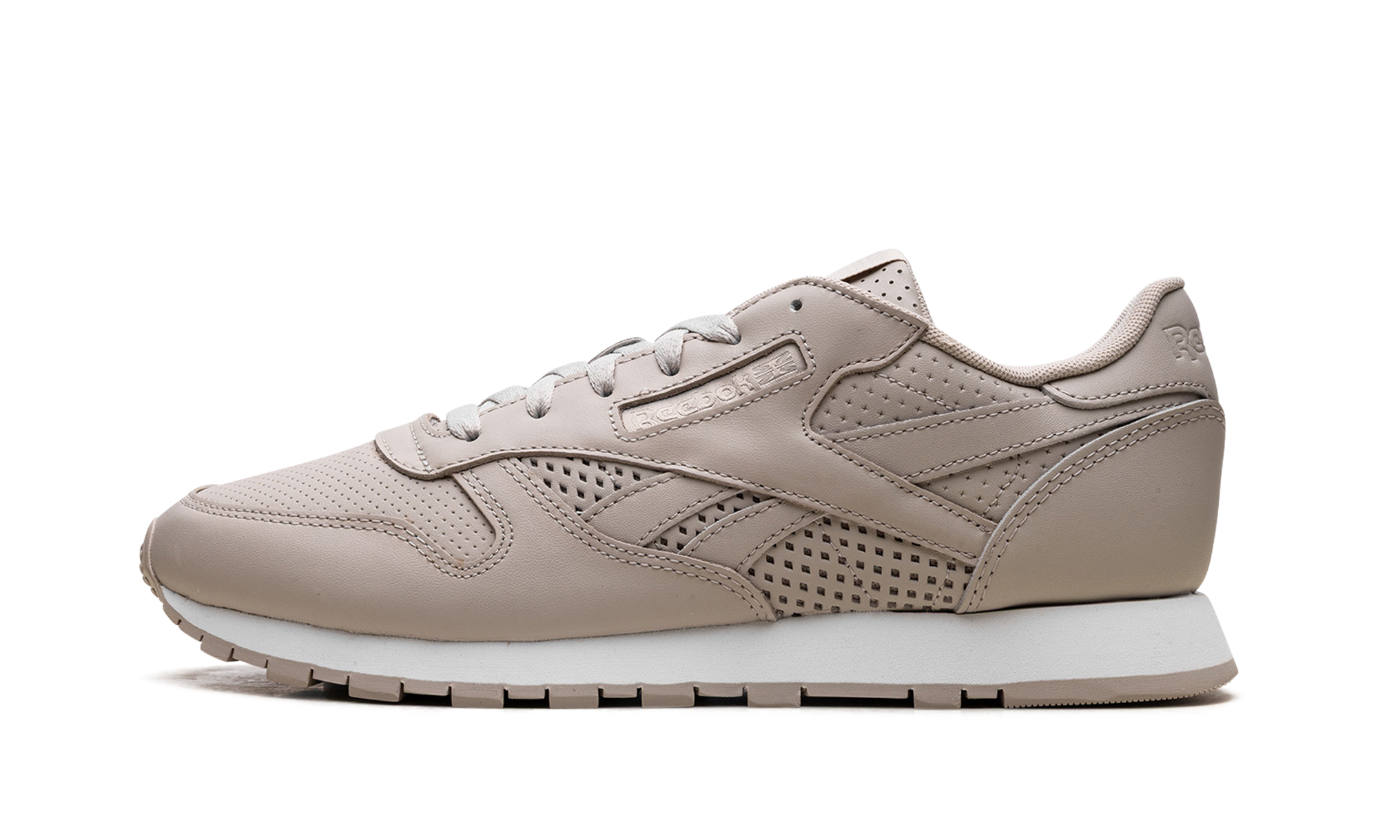 Classic Leather "Light Sand / White"