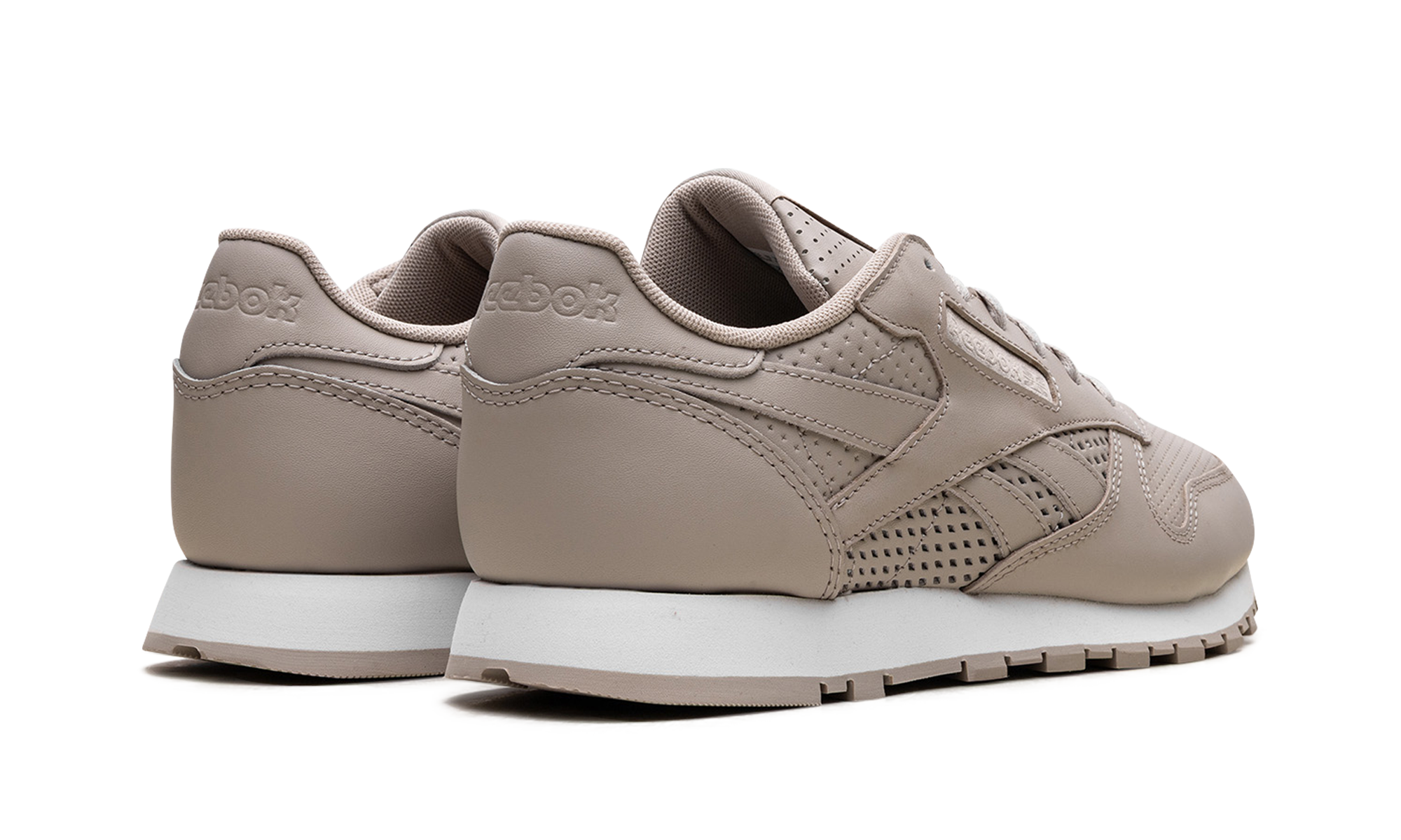 Classic Leather "Light Sand / White"