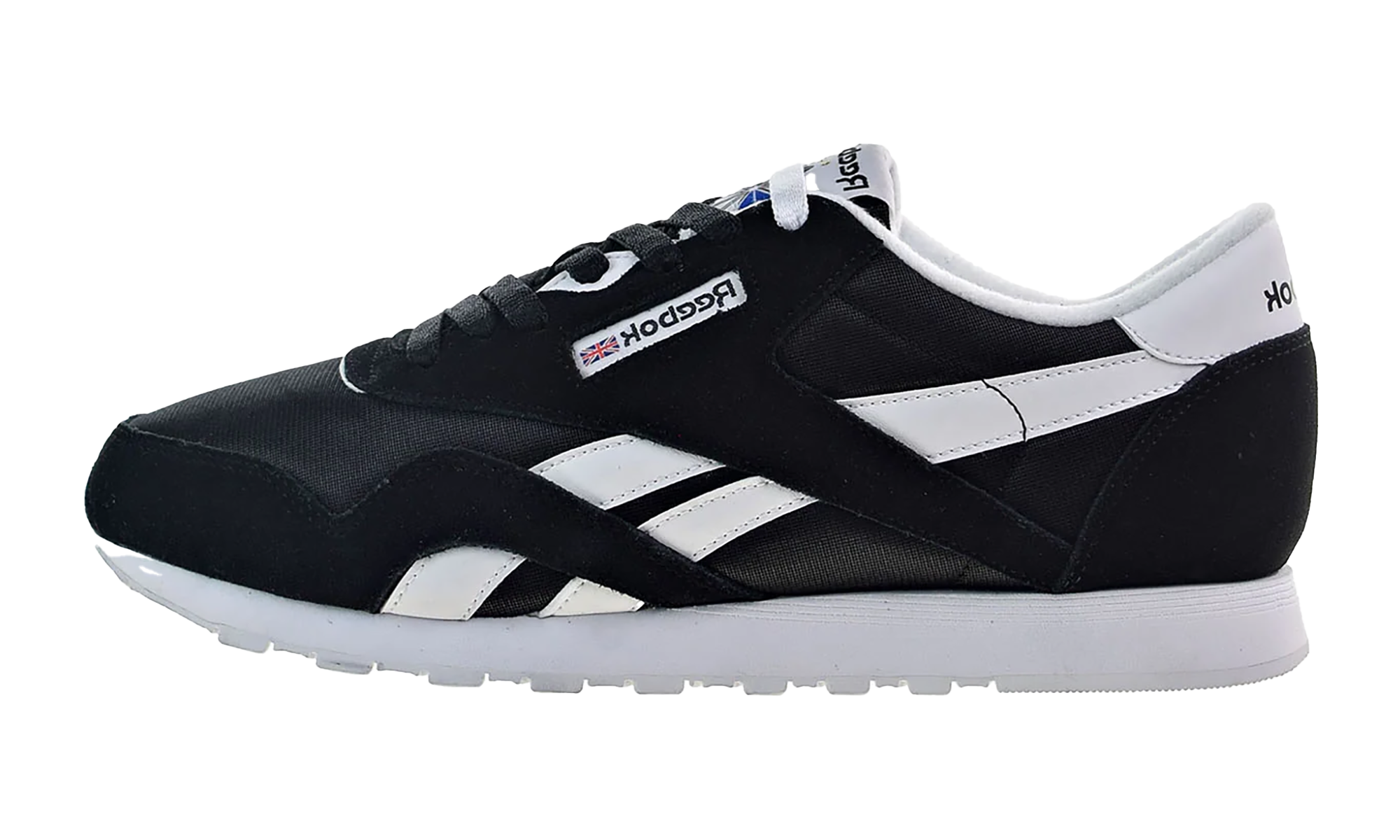 Classic Leather Nylon Women "Black-white"