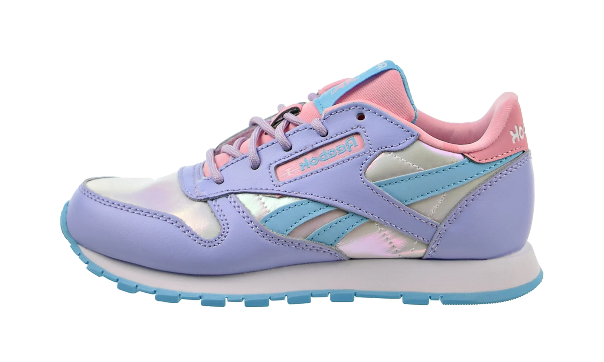 Classic Leather Ps "Lilac Glow-digital Blue-pink Glow"