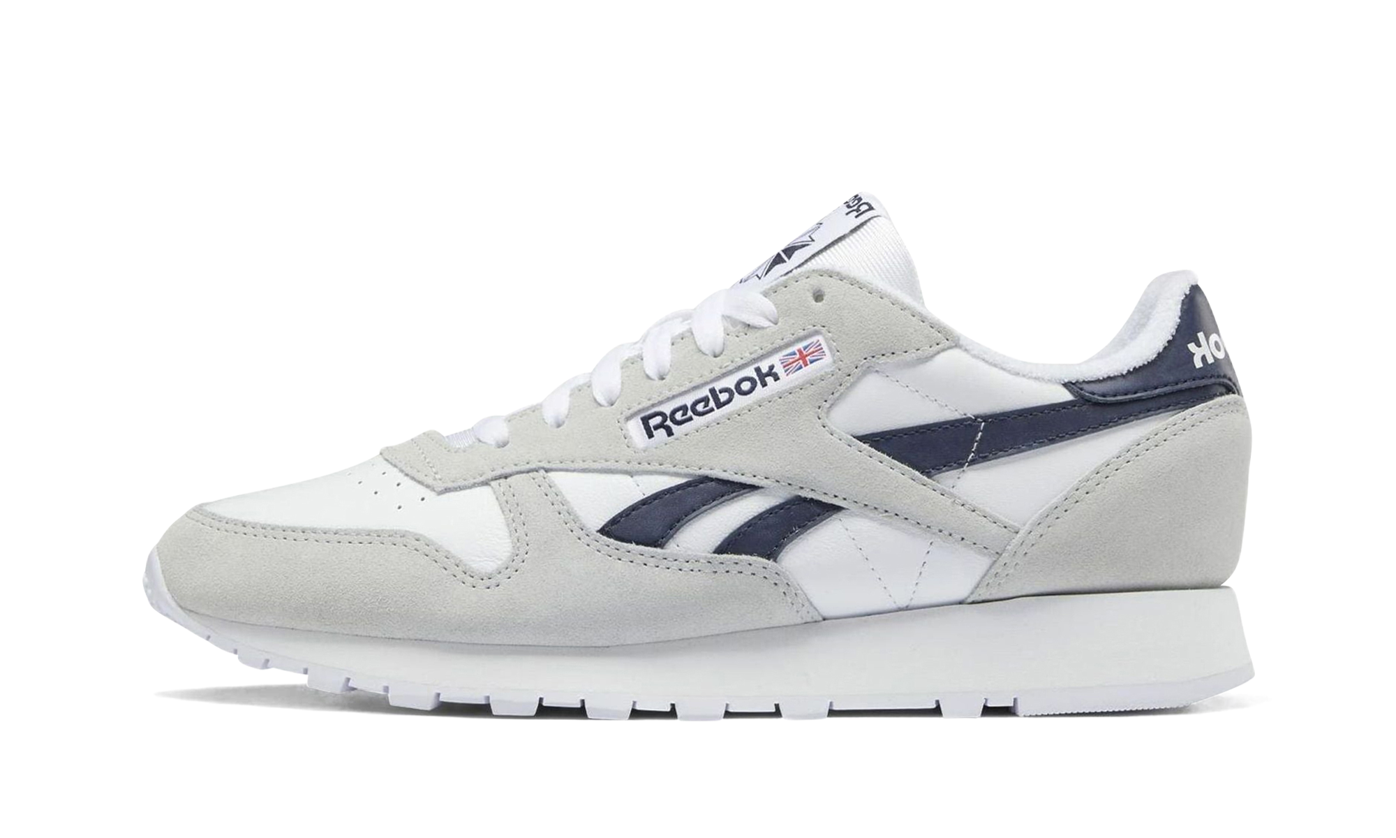 Classic Leather "White Blue"