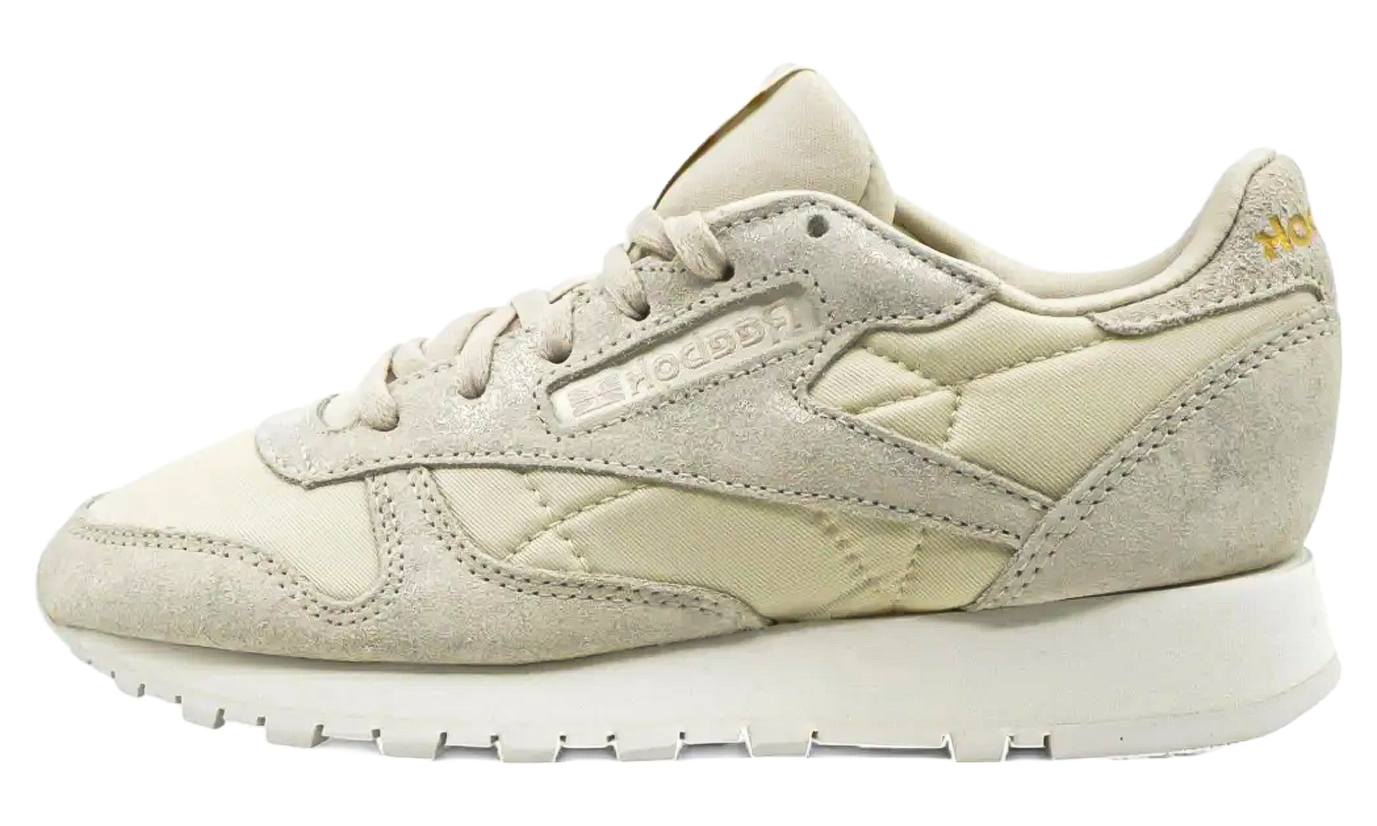 Classic Leather Women "Alabaster Gold Metallic"