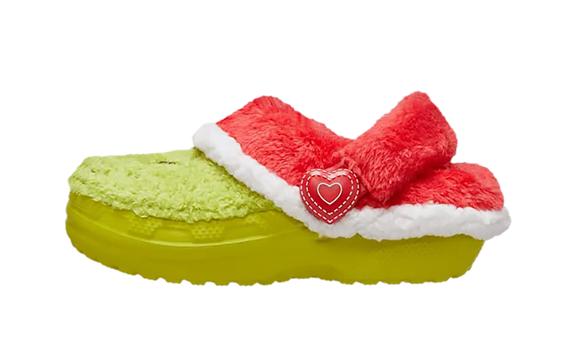 Classic Lined Clog Td "The Grinch"