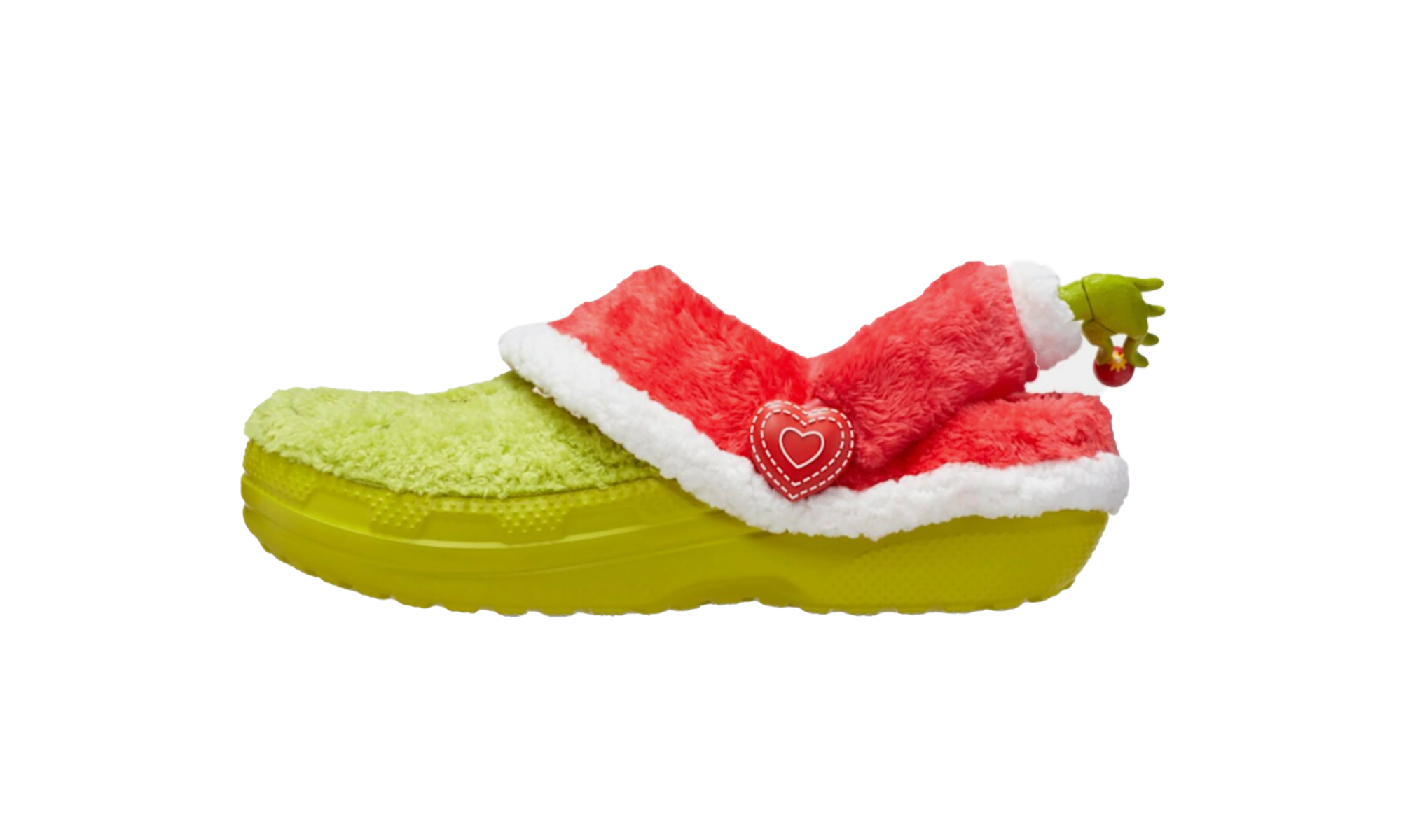 Classic Lined Clog "The Grinch"