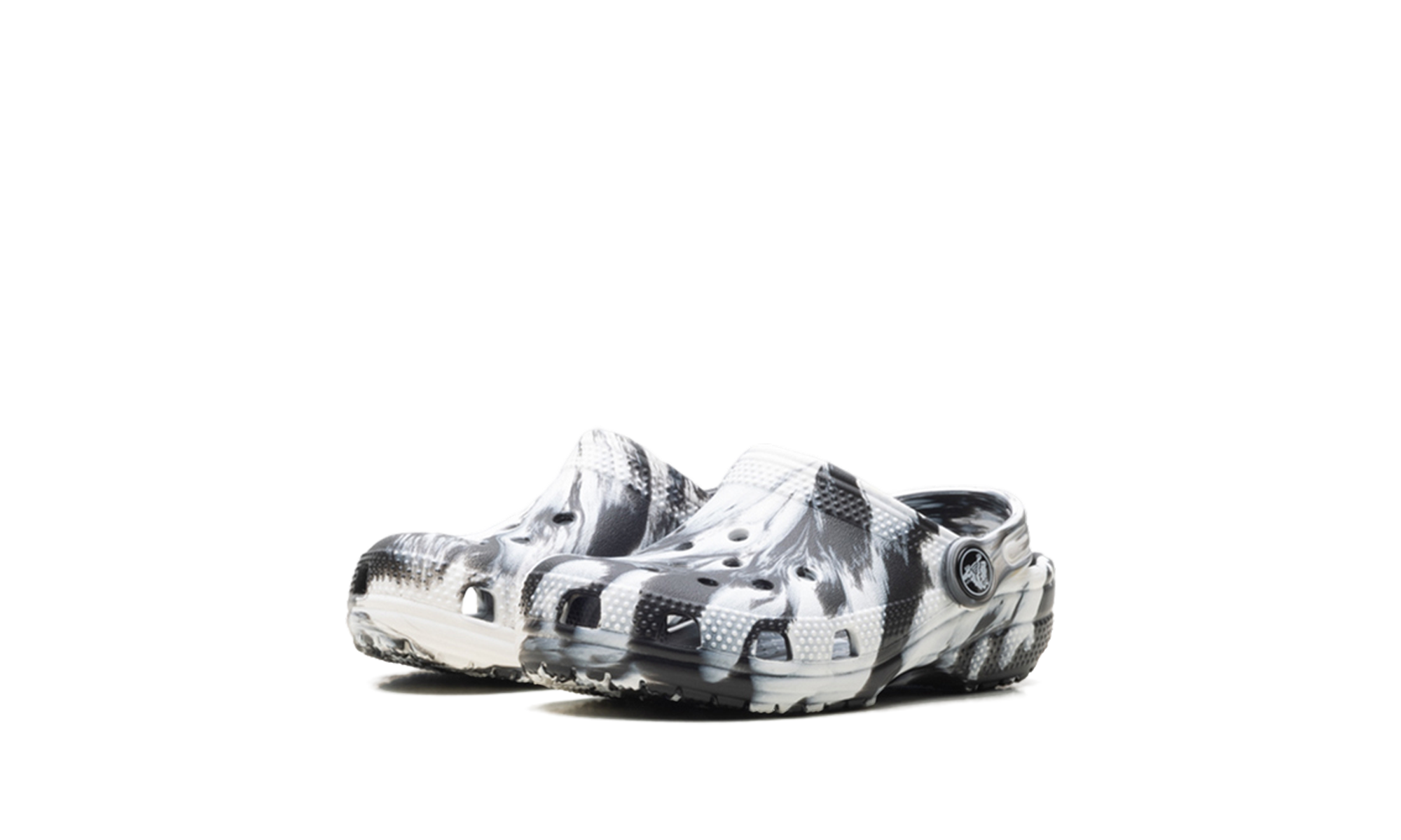 Classic Marbled Clog Td "Black"