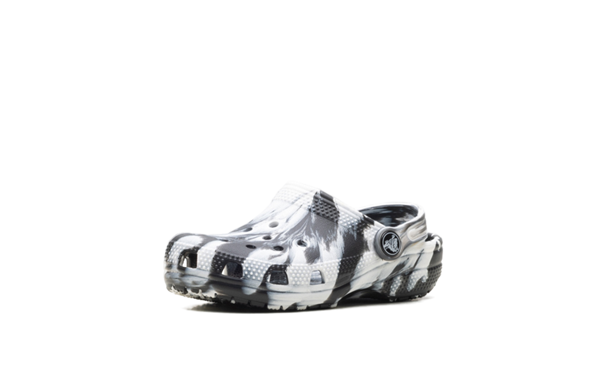 Classic Marbled Clog Td "Black"