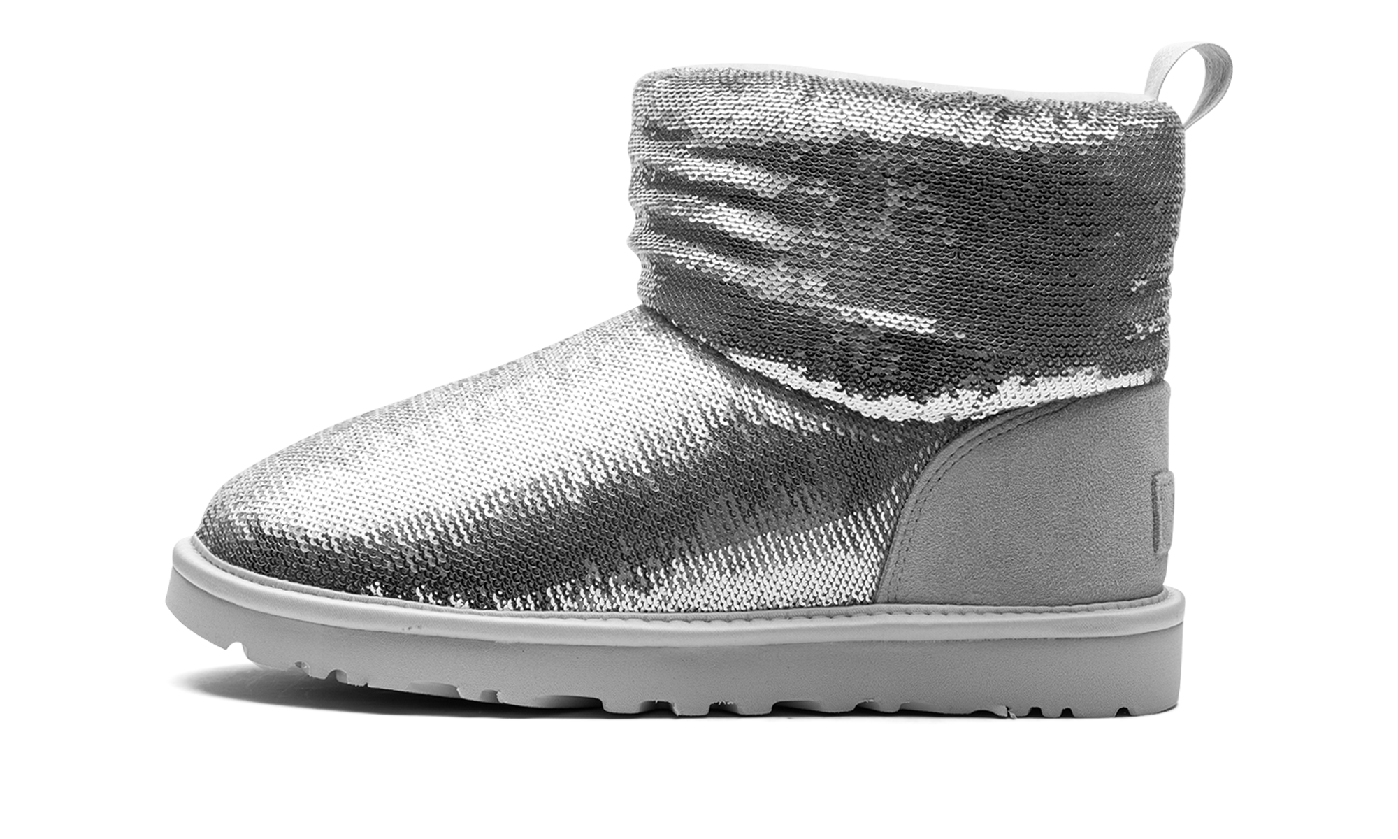 Classic Mini Boot Women "Mirror Ball Silver"